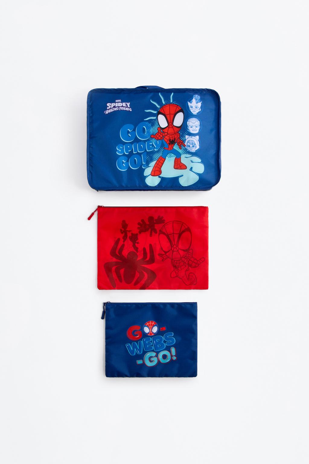 Set 3 organizadores Spidey ©Marvel viaxe