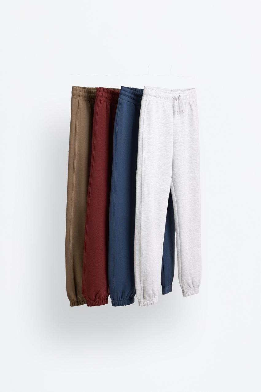 Pack 4 pantaloni in felpa lisci - Nécessaire | Marsupio - BORSE - Donna |  Lefties Italia, image size:850x1275