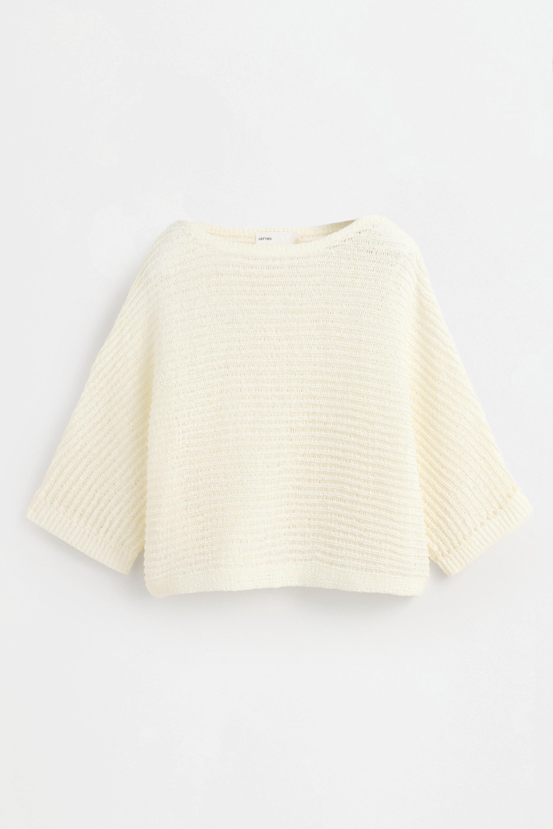 Oversize knit sweater — HIELO