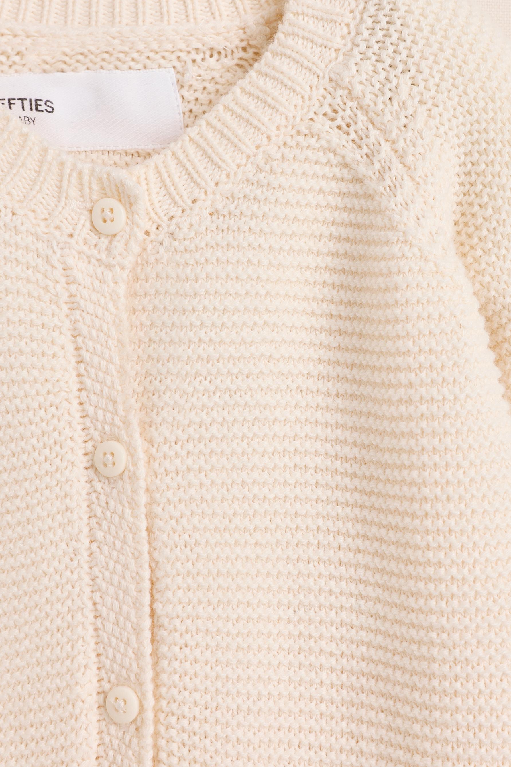 Knit jumpsuit — LIGHT BEIGE