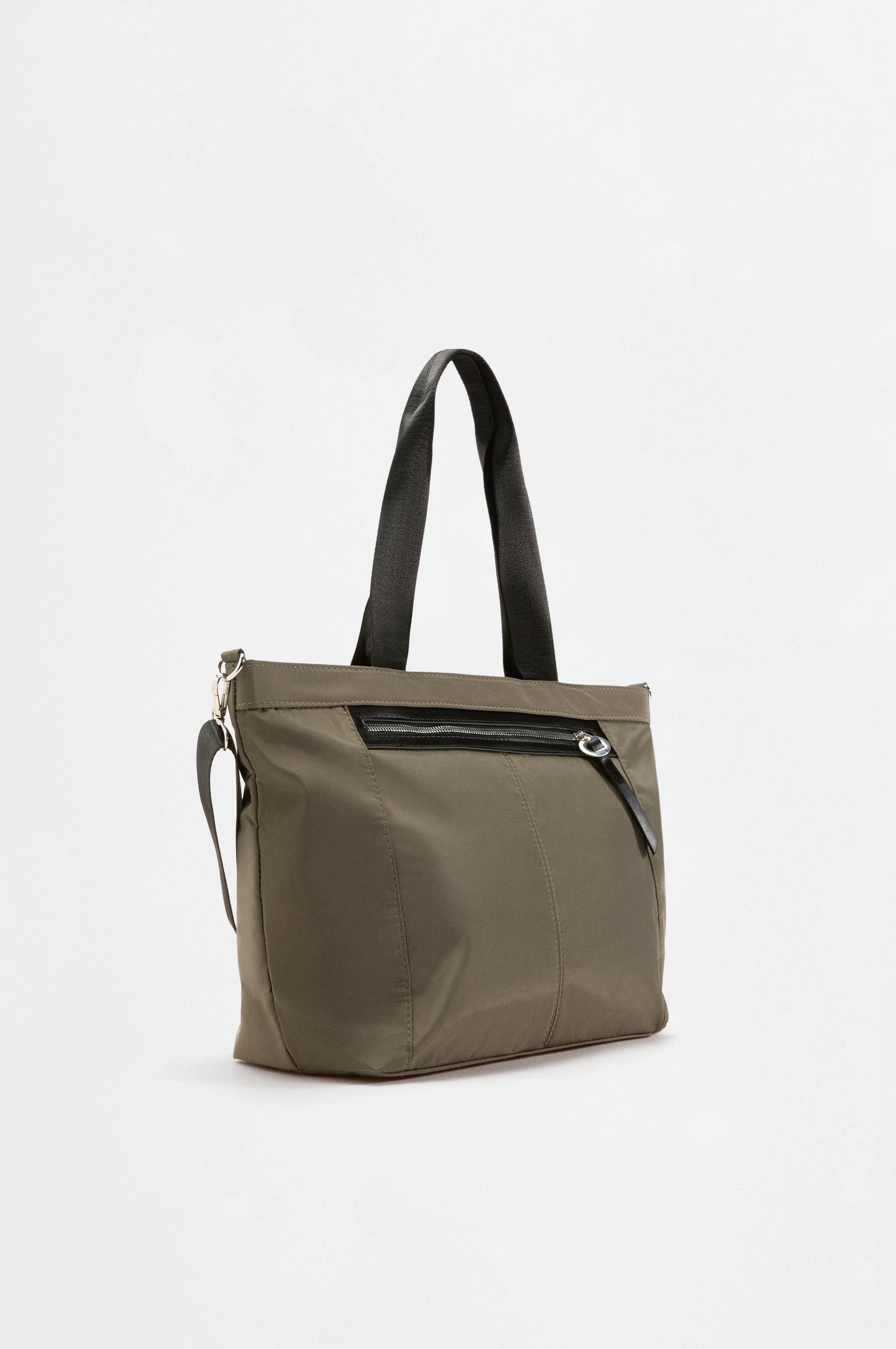 Flap shoulder bag — KHAKI