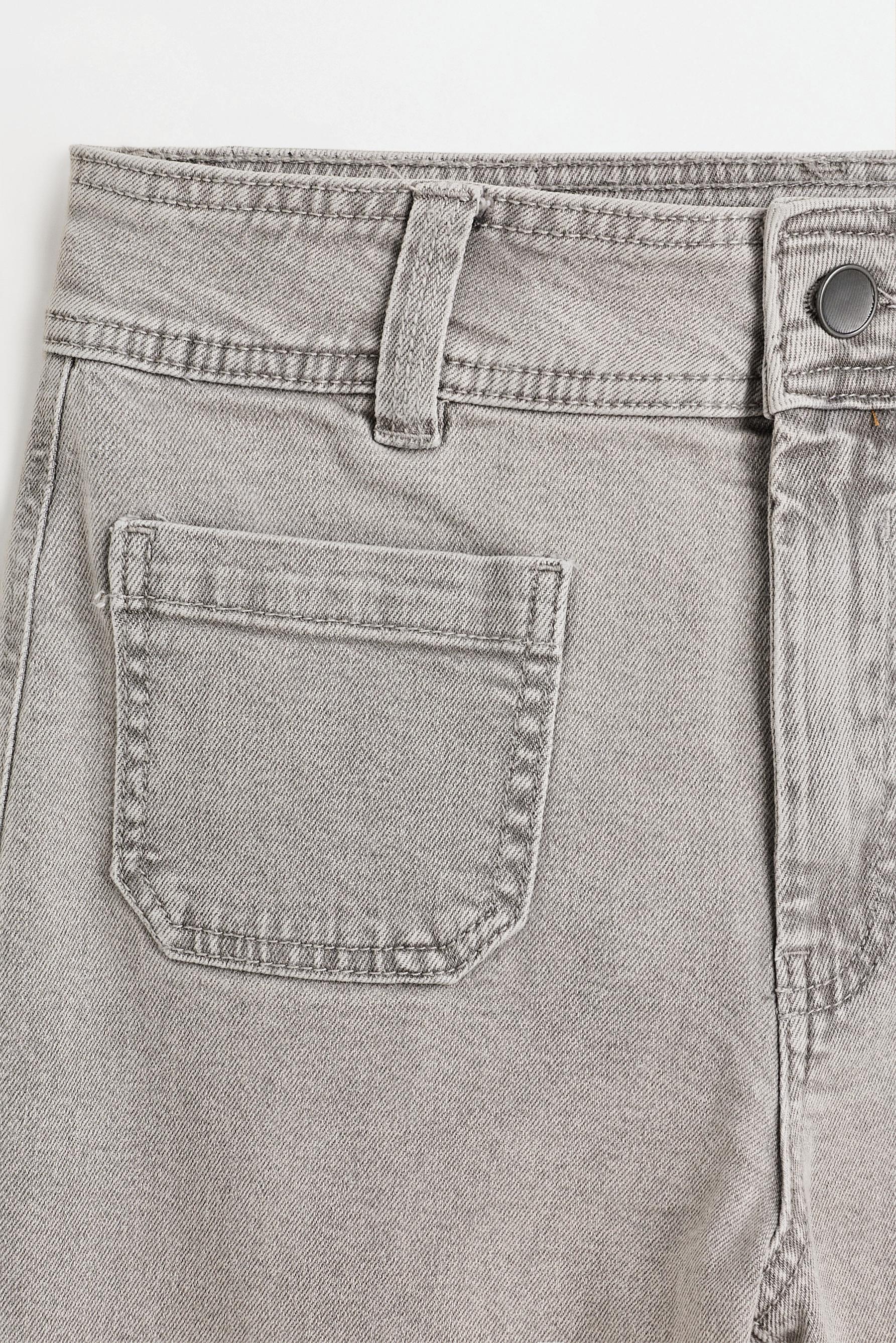 Stretch pocket jeans — PEARL GREY
