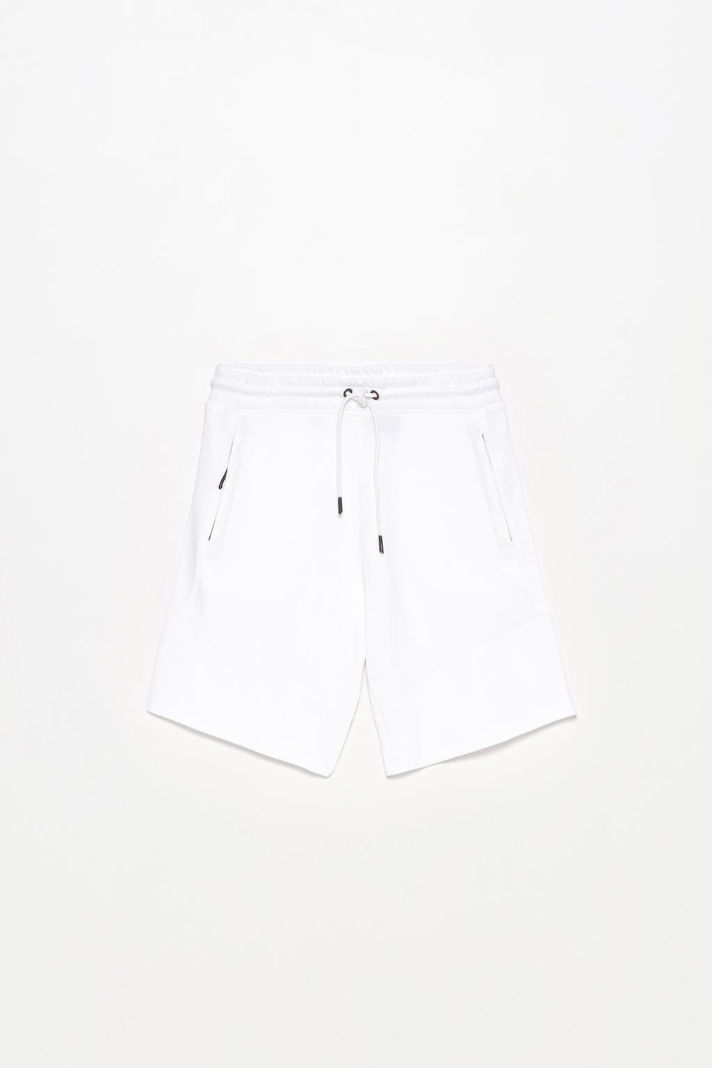 Interlock jogger Bermuda shorts