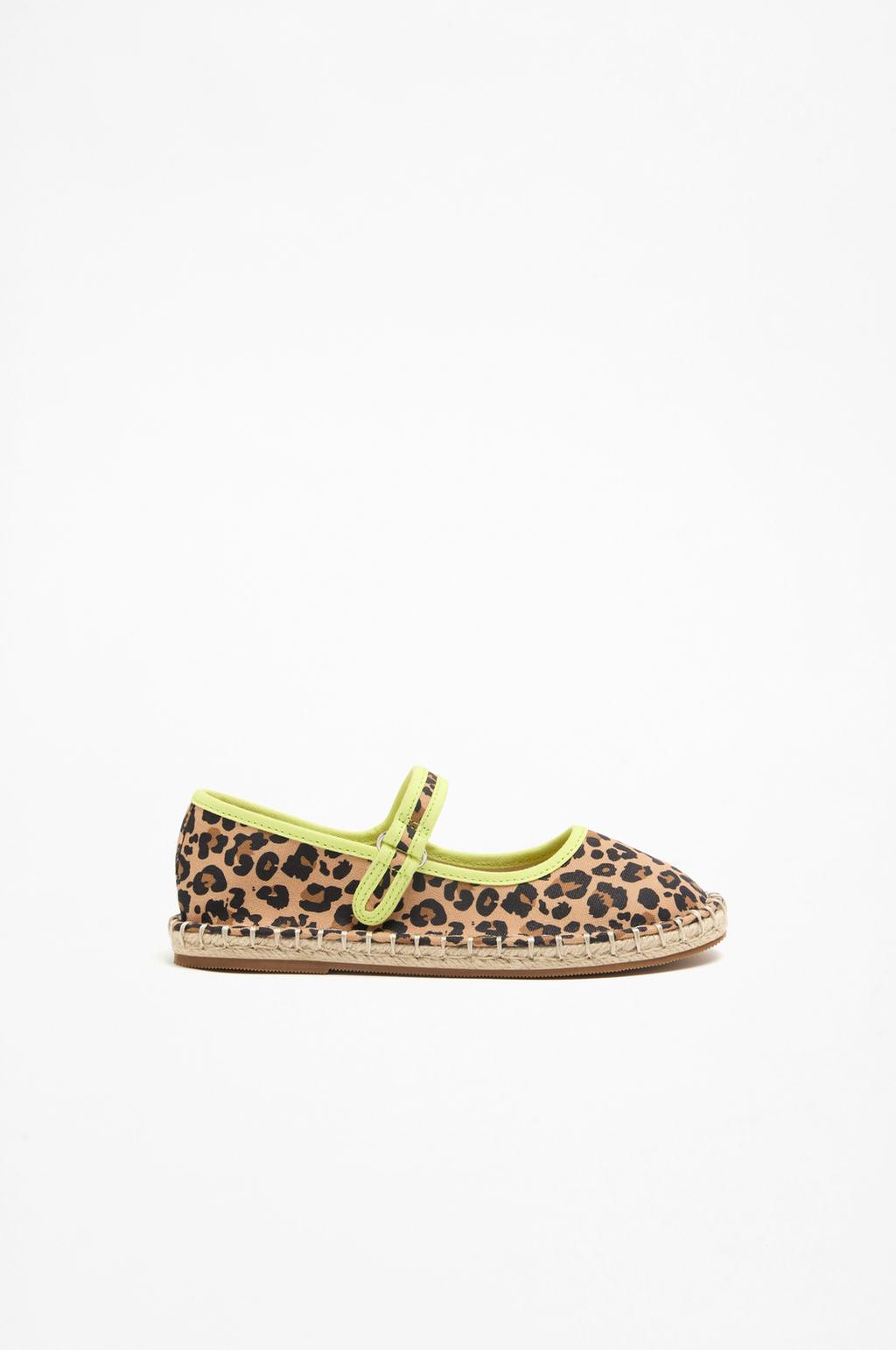 Animal print espadrilles