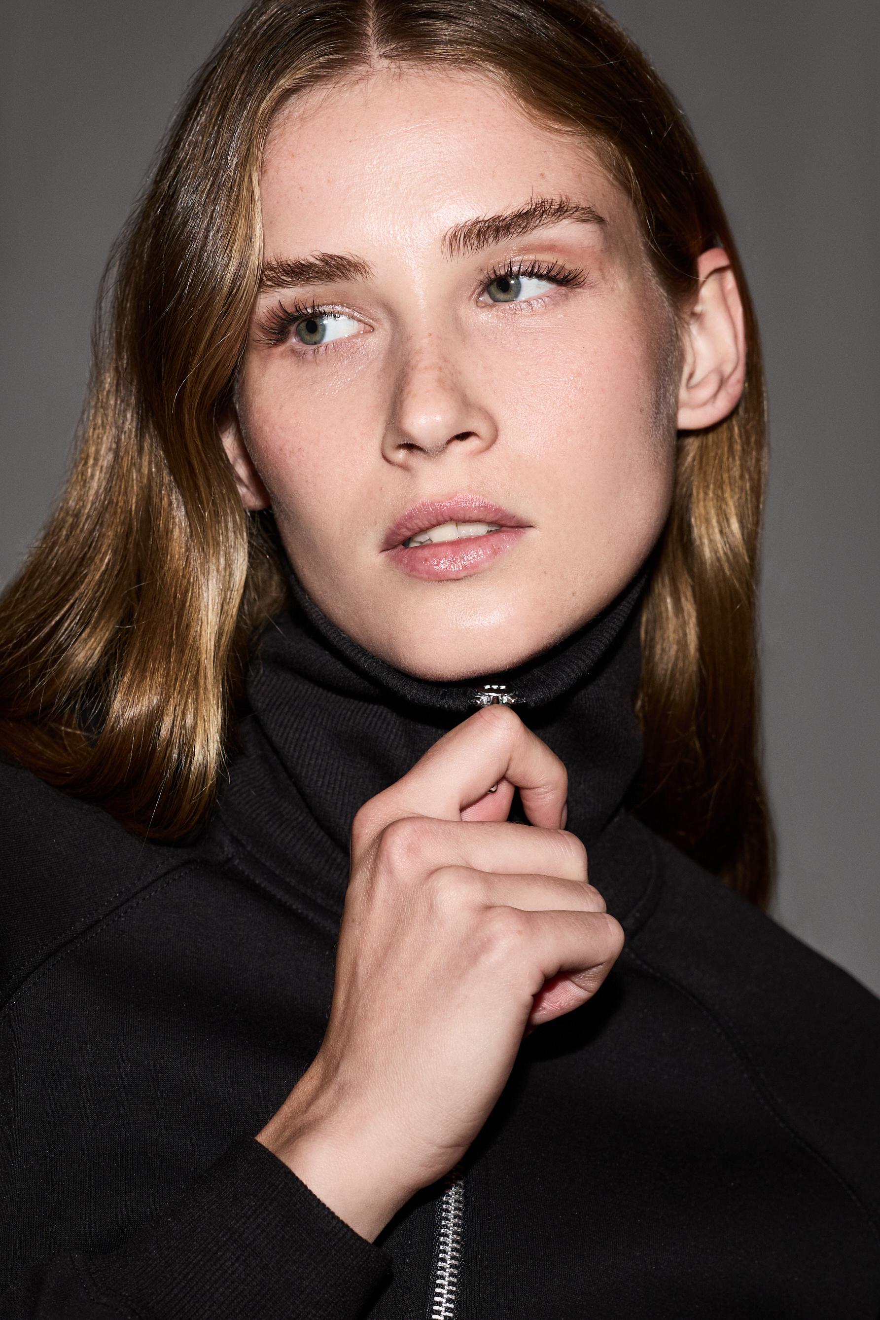 Basic interlock jacket — BLACK