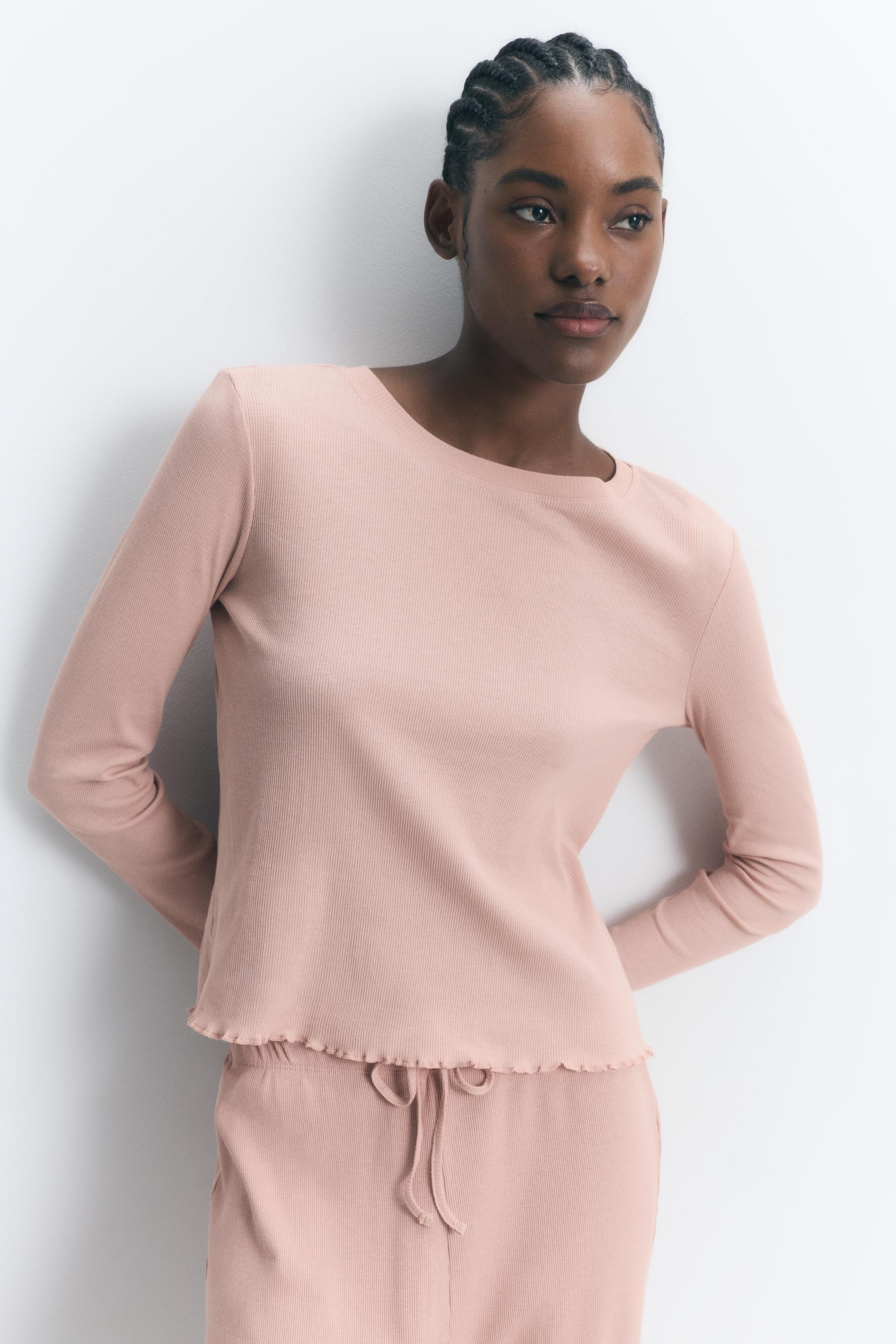 Camiseta pijama manga larga