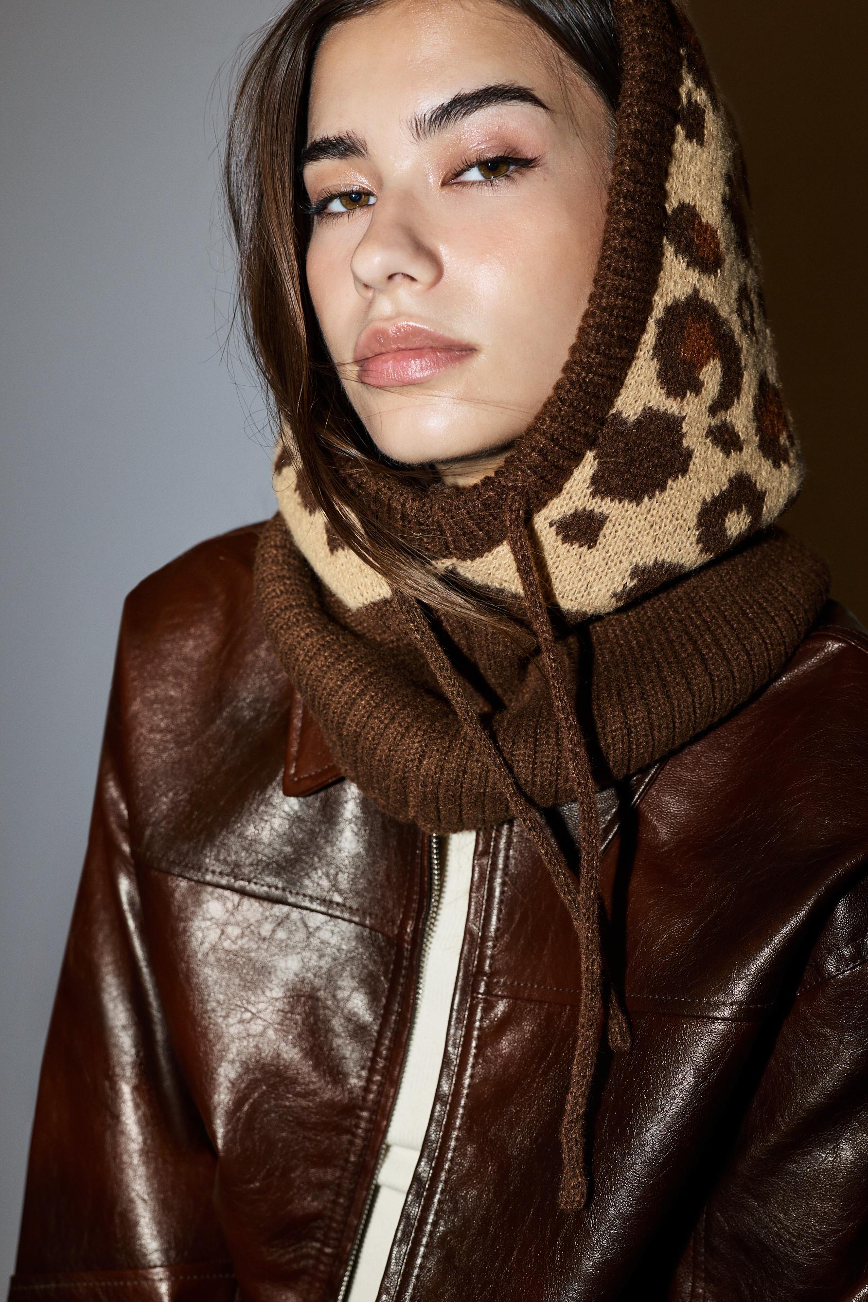 Balaclava animal print