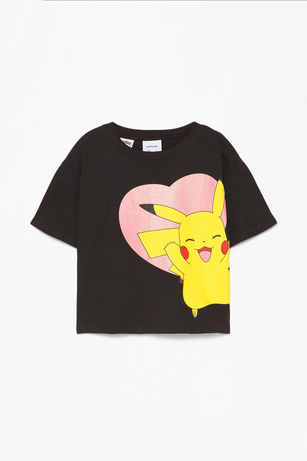 Pikachu Pokémon™ glitter heart T-shirt