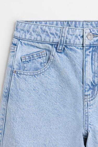 Jeans with ties — PALE BLUE 4