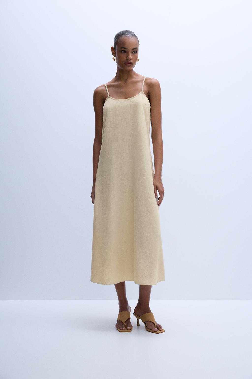 Strappy midi dress