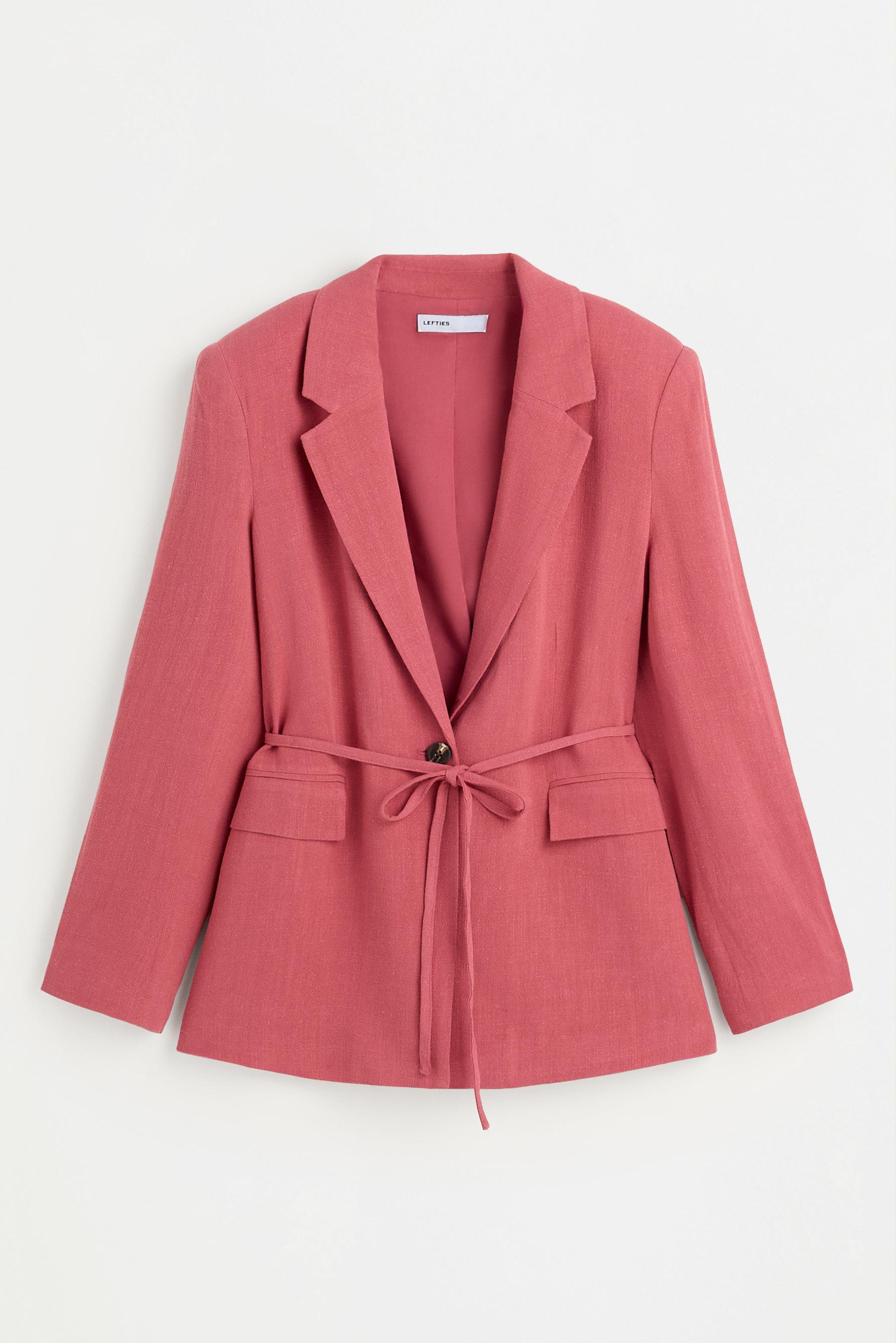 Rustic blazer — MAROON