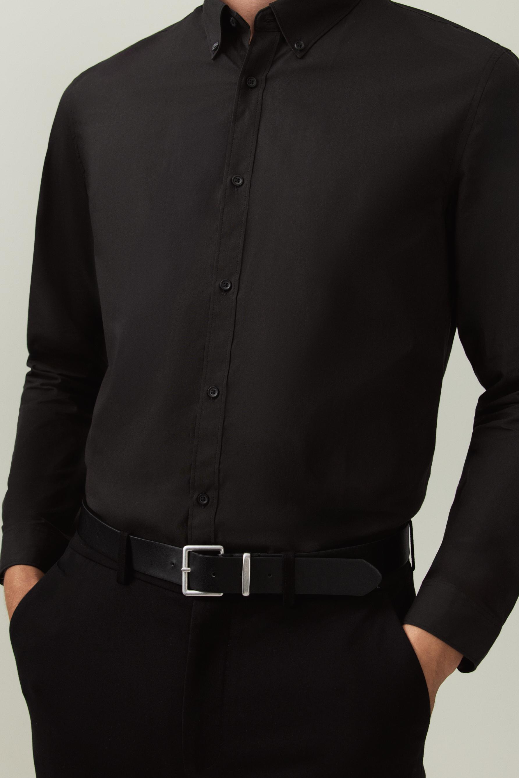Basic shirt — BLACK