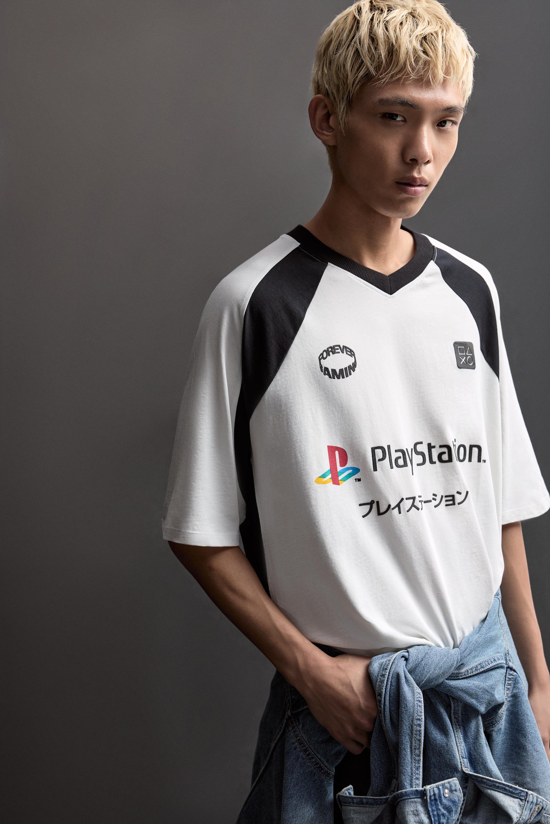 PlayStation Panel T-shirt — OFF WHITE