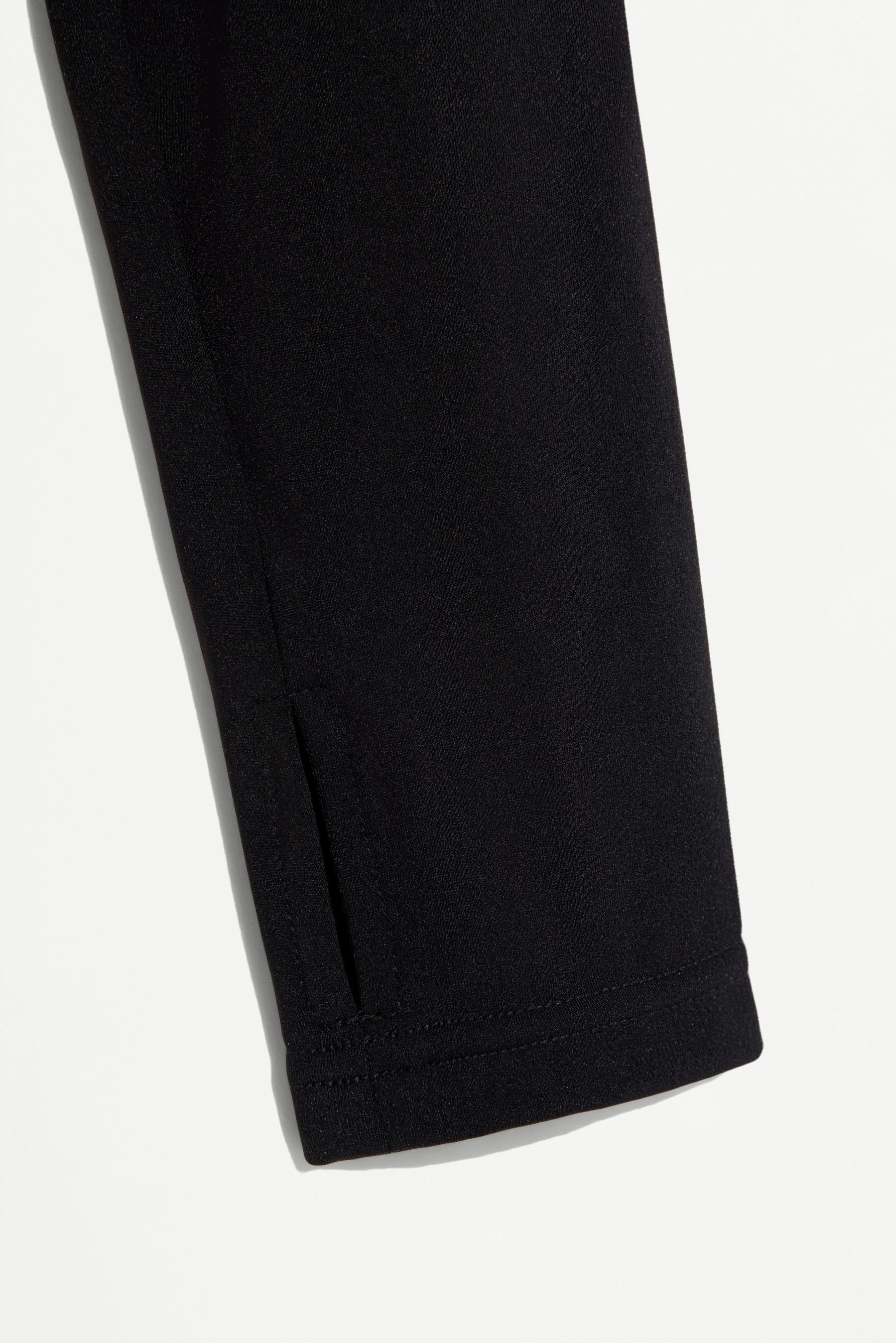 Fitted sports jacket — BLACK