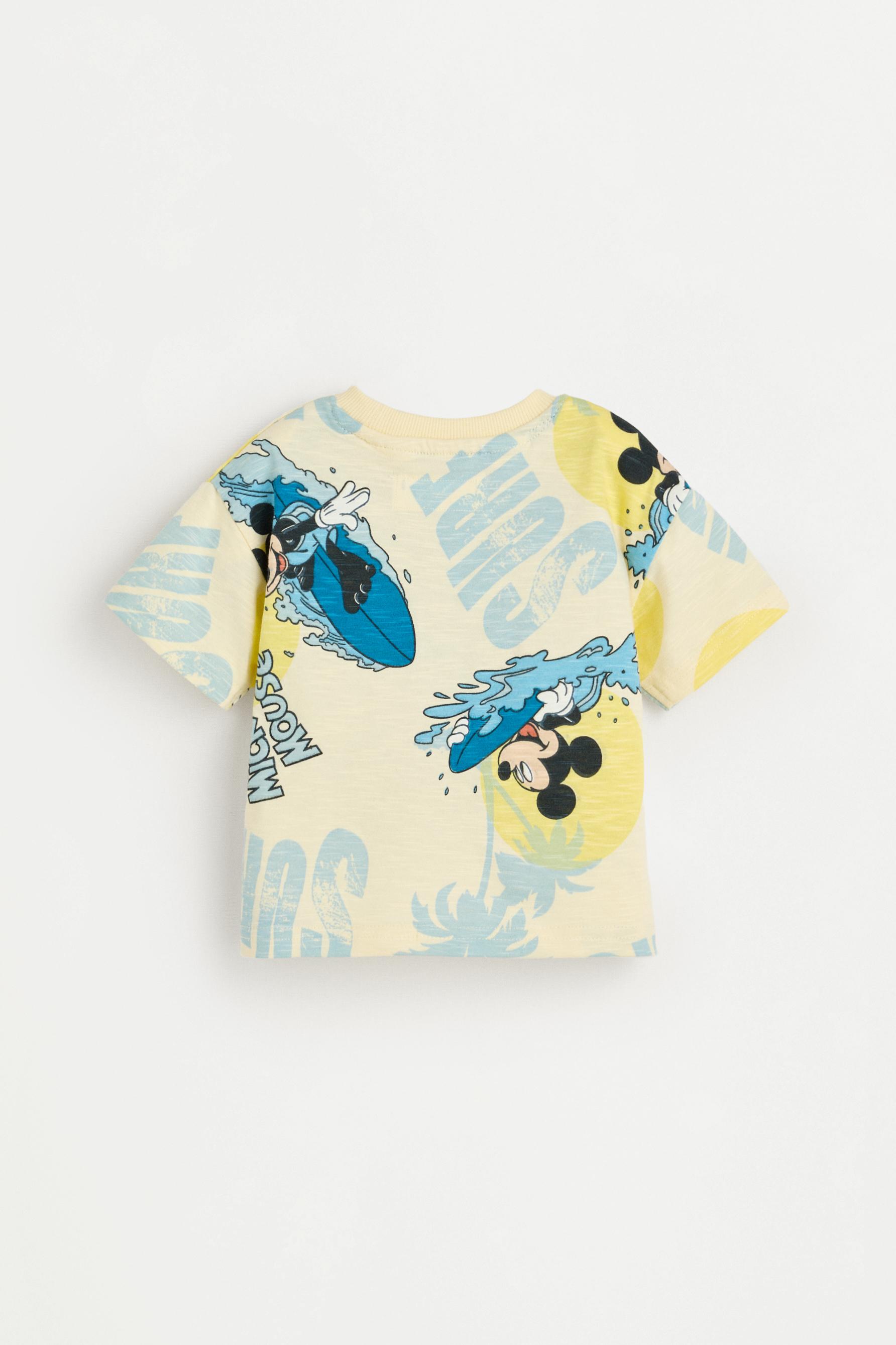 Mickey Mouse ©Disney T-shirt and Bermuda shorts set — VANILLA