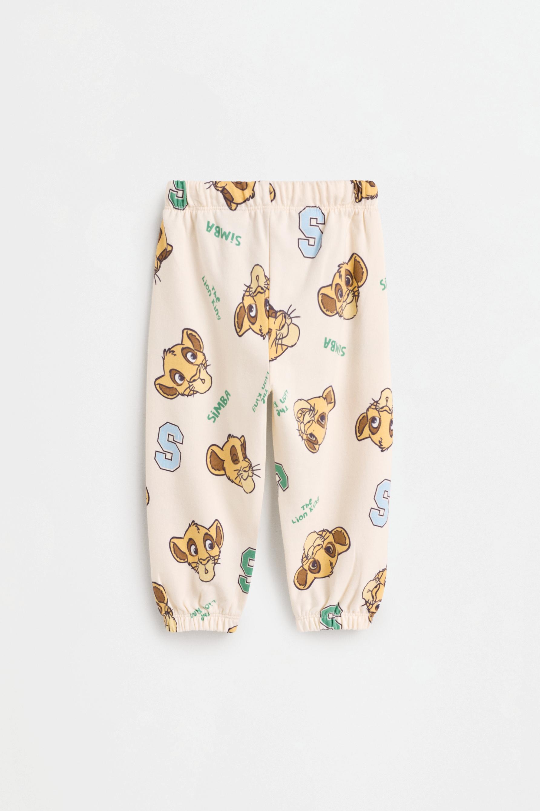 Simba ©Disney plush sweatshirt and trousers set — ECRU