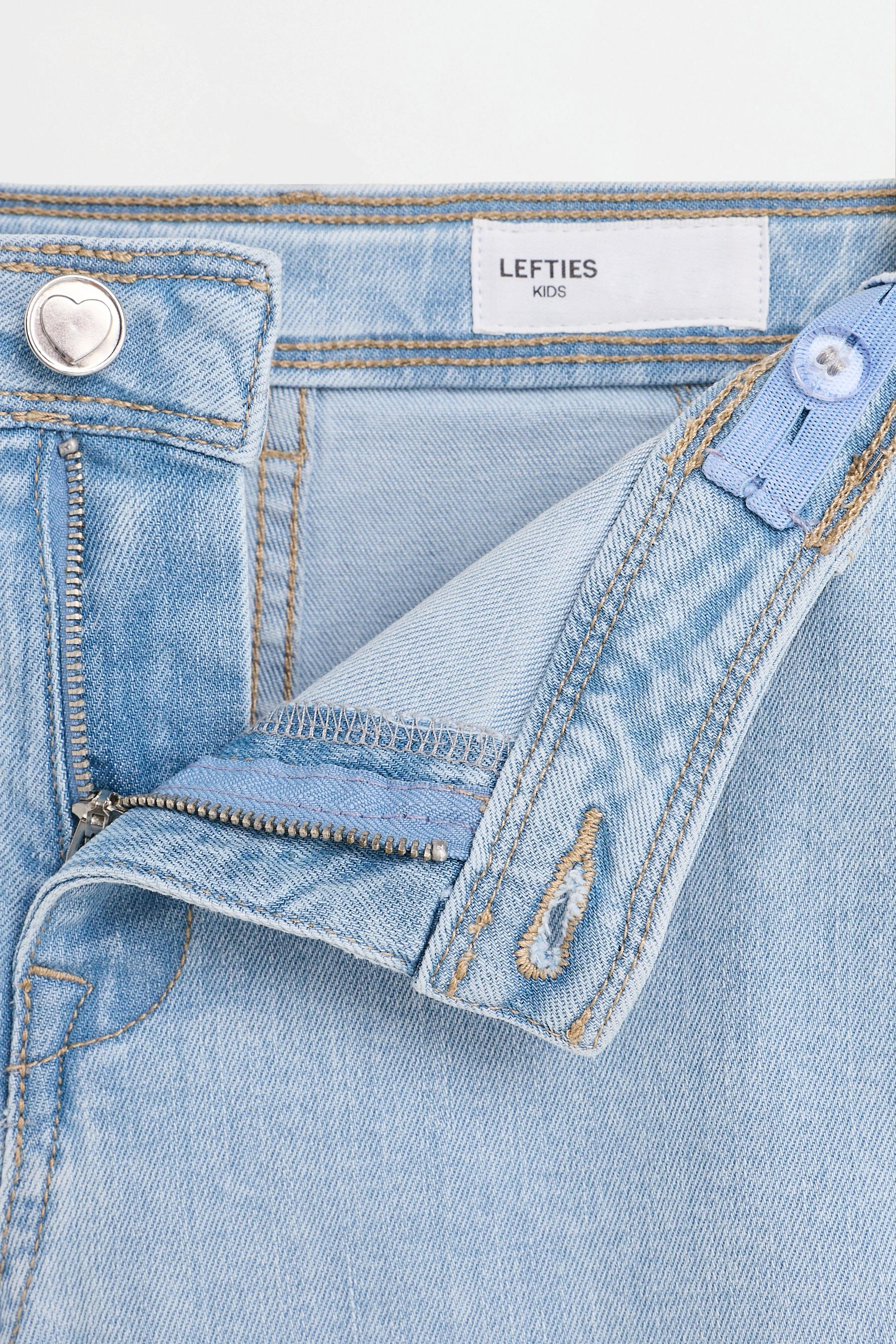 Wide-leg marine jeans — INDIGO