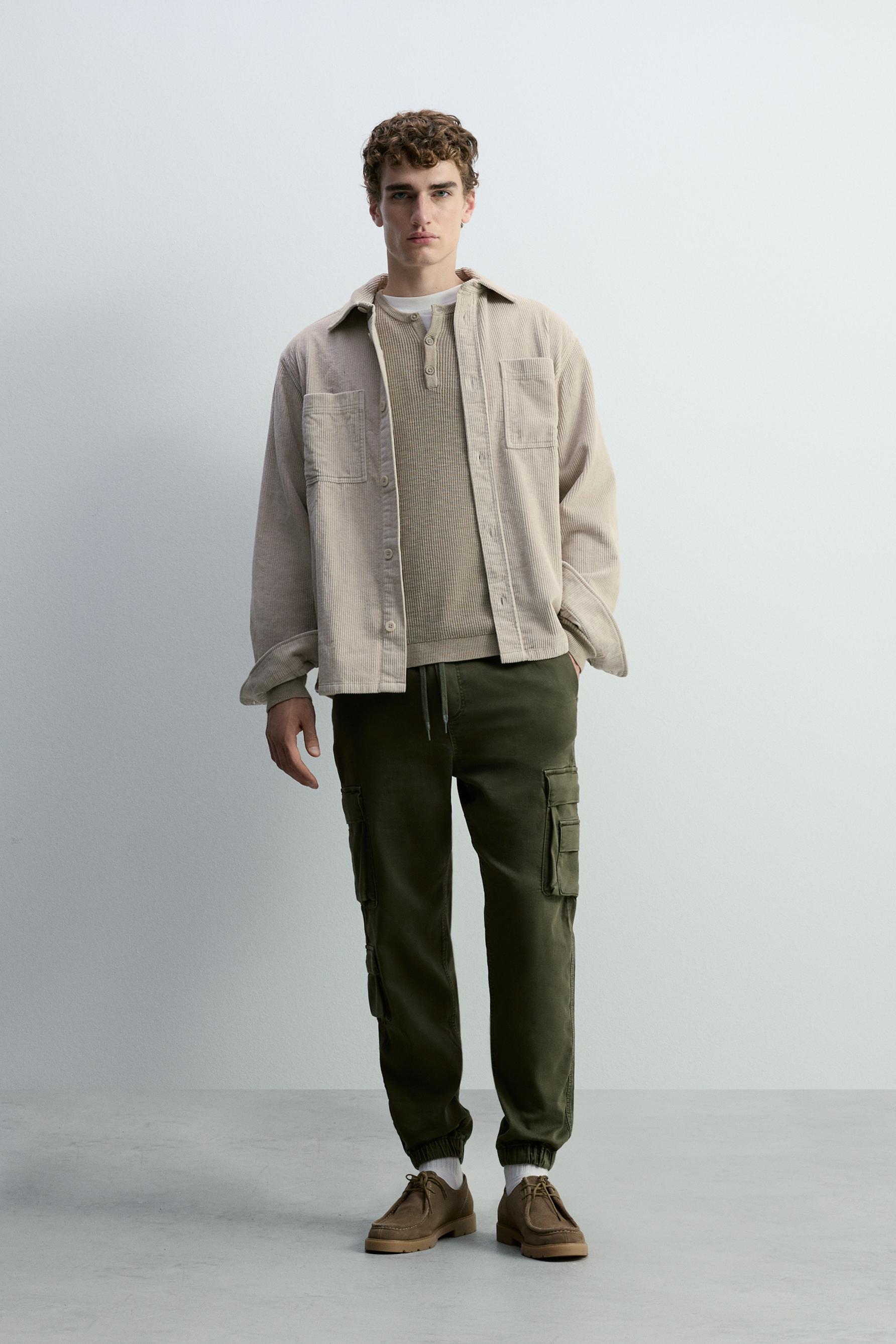 Jeans jogger multicargo fleece