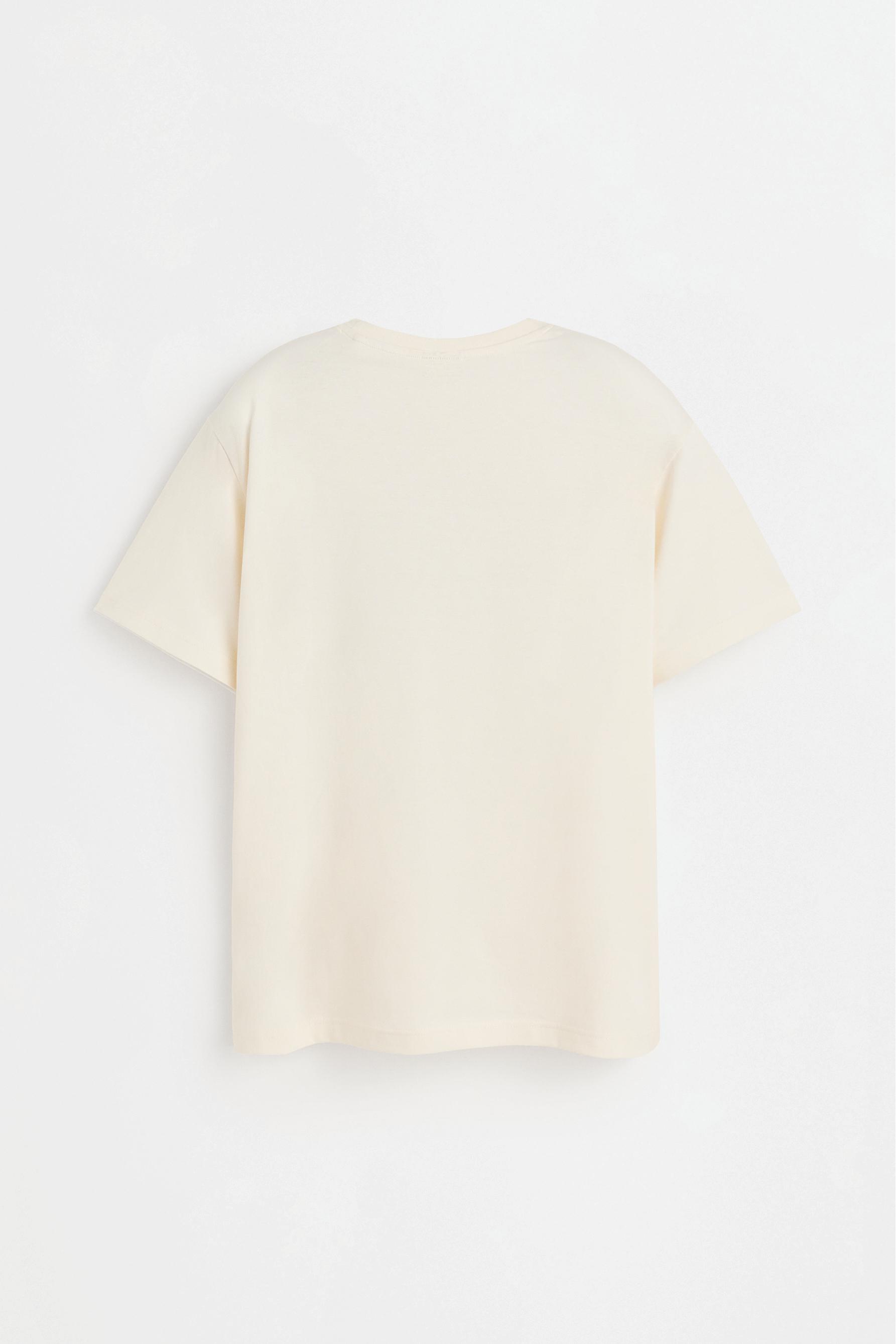 3-pack of printed T-shirts — BROWN