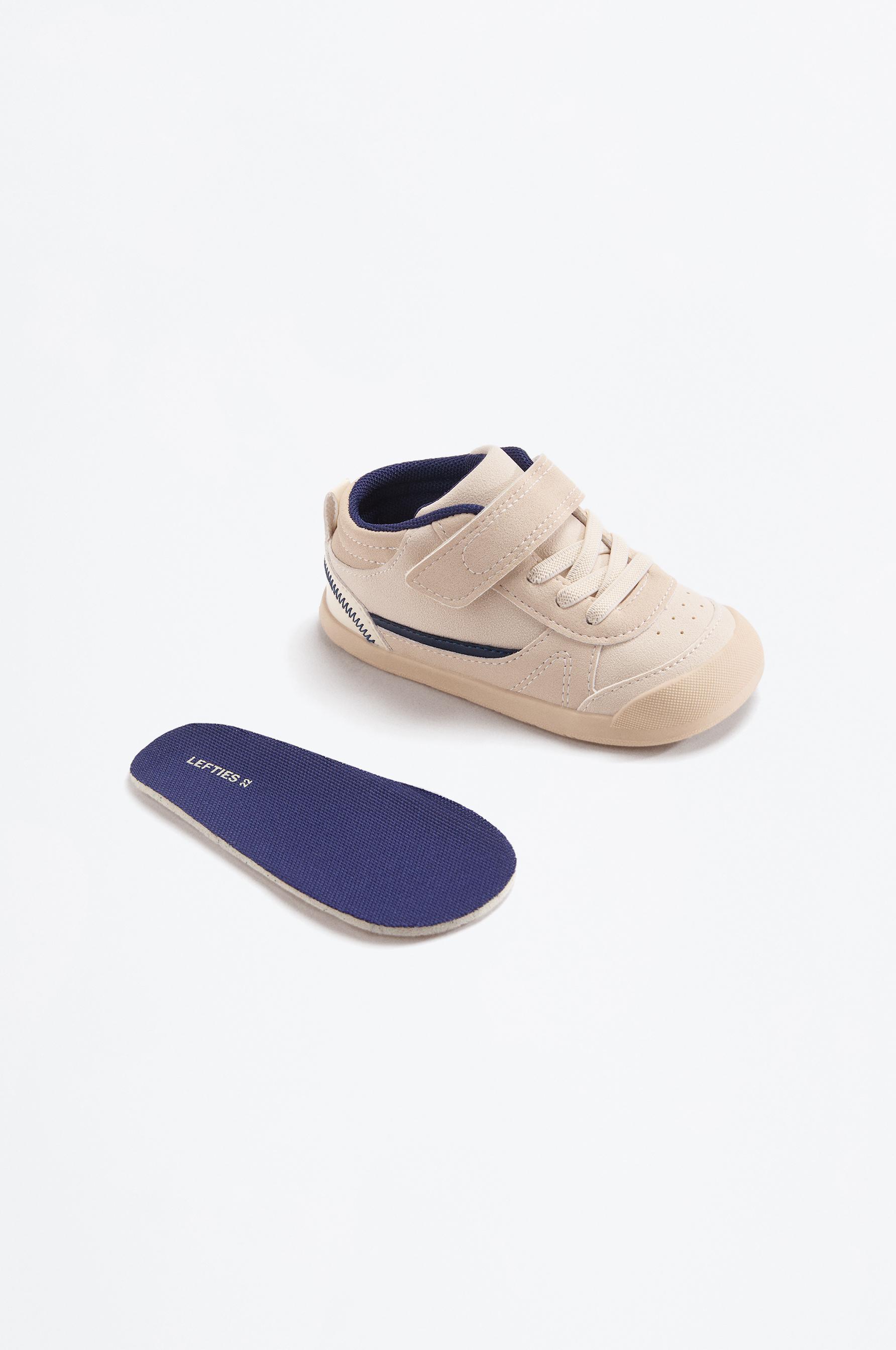 Lefties Bej Lefties Barefoot patik spor ayakkabı