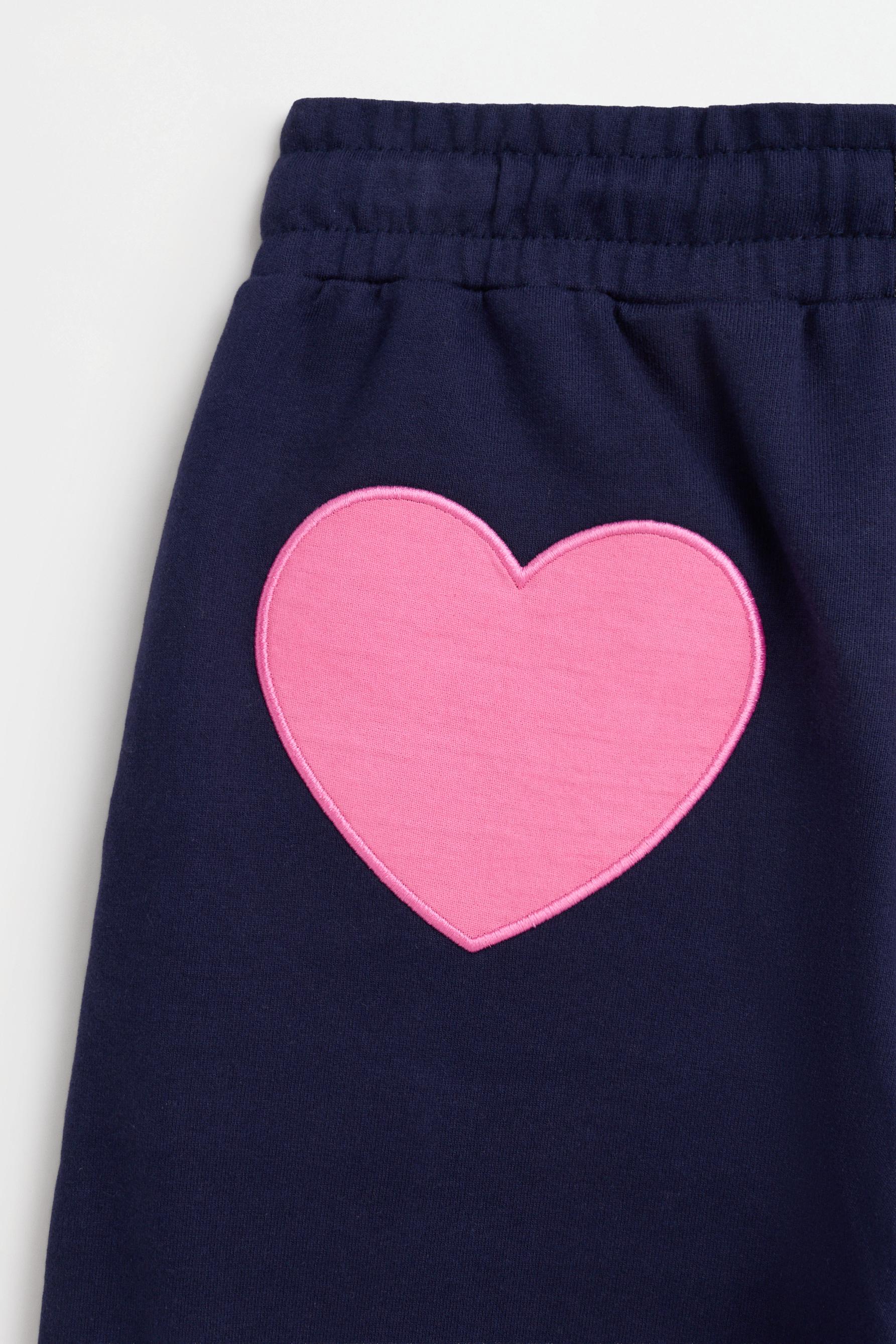 Stitch ©Disney plush wide-leg trousers — DARK BLUE