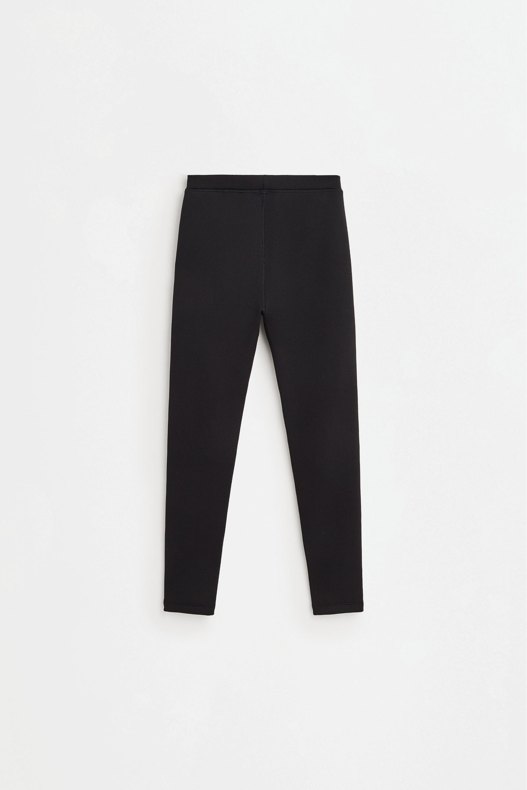 HEAVY WEIGHT Thermal Comfort Leggings — BLACK