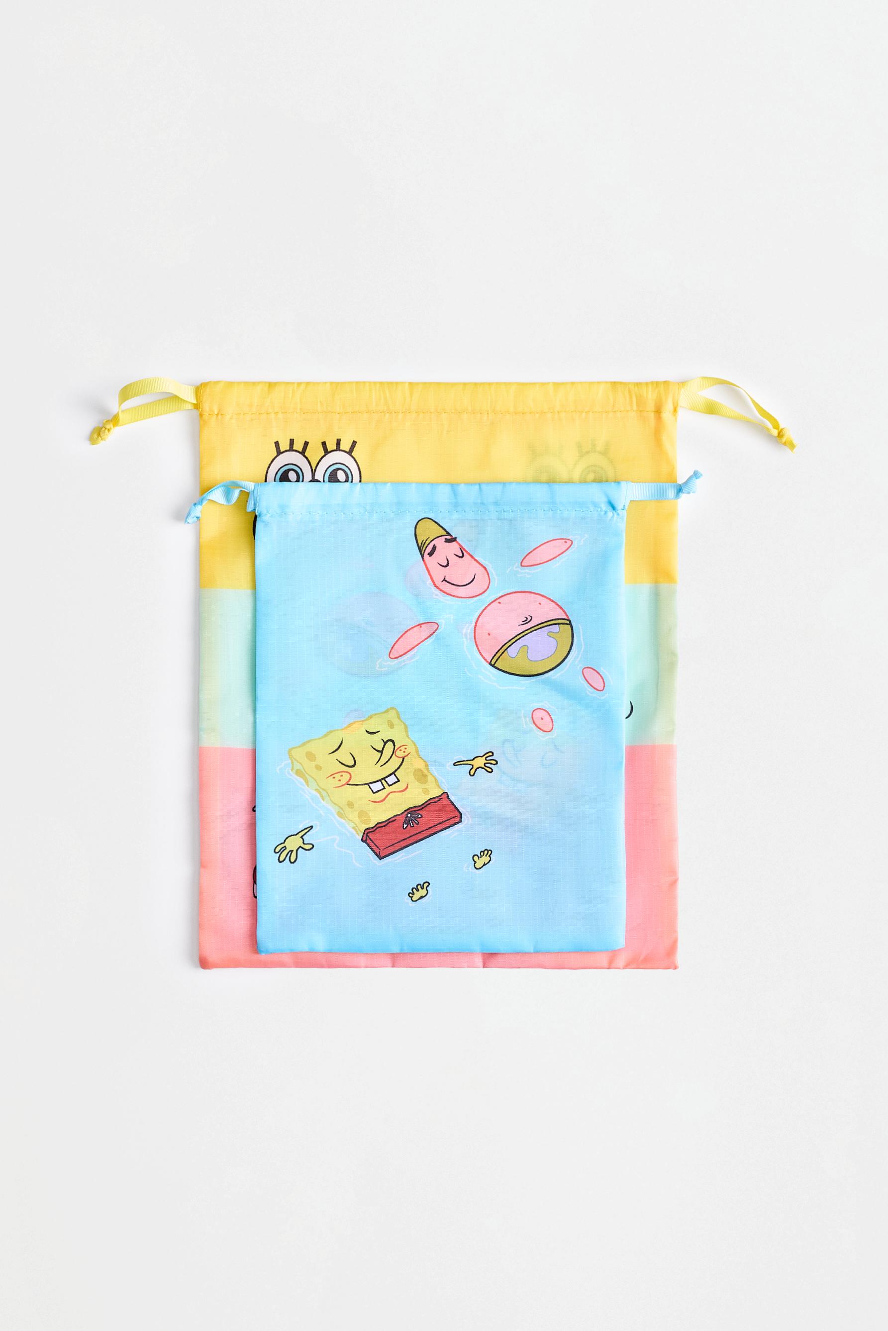 Adjustable SpongeBob Nickelodeon™ bags (Set of 2) — SKY BLUE