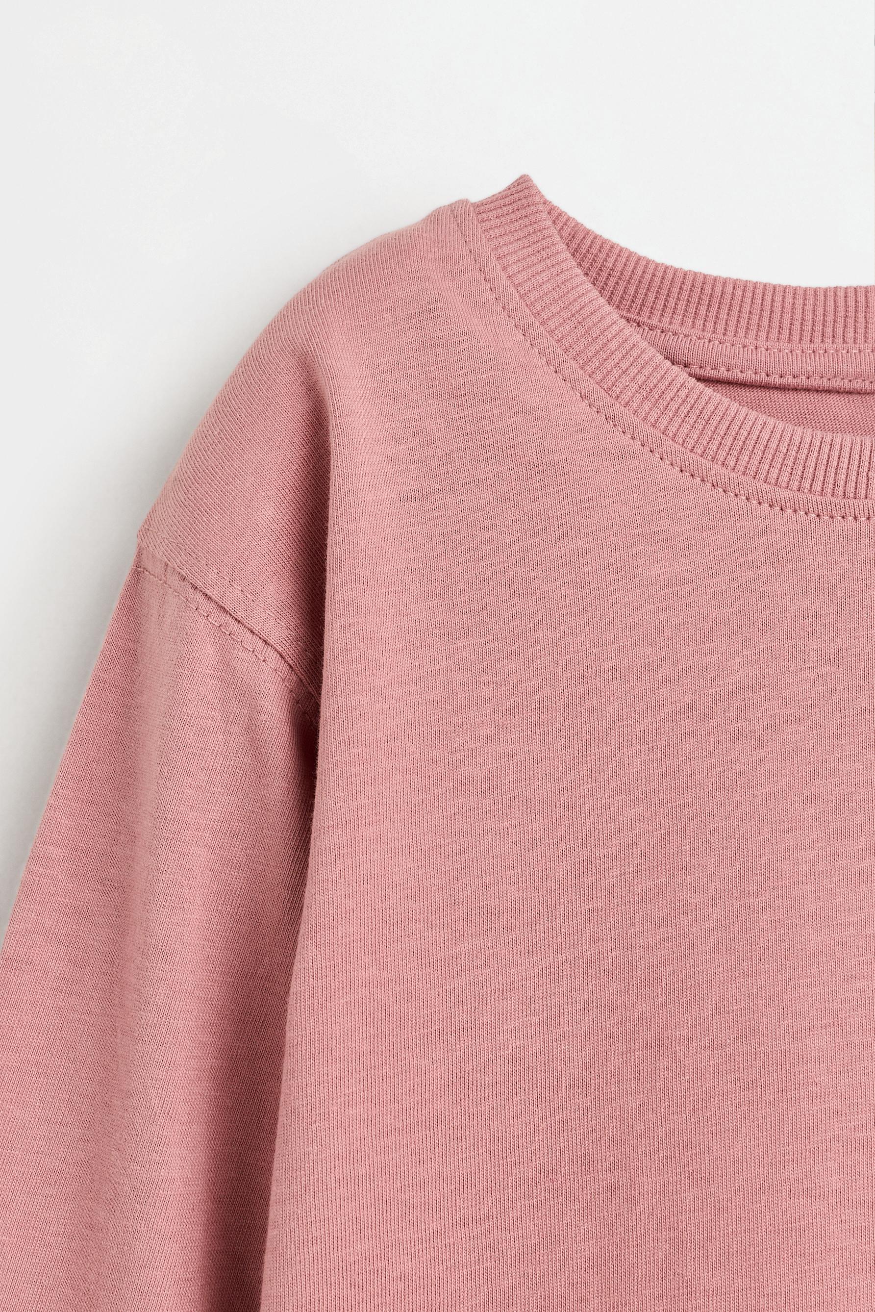 2-pack of plain T-shirts — PINK