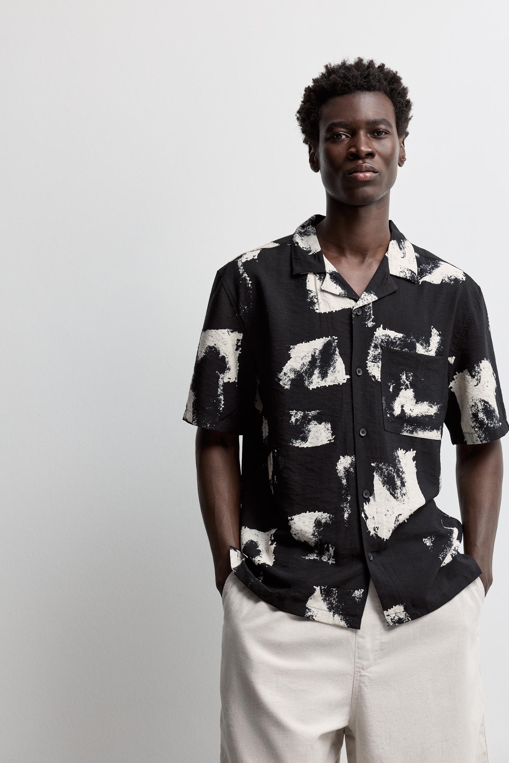 Resort shirt — BLACK