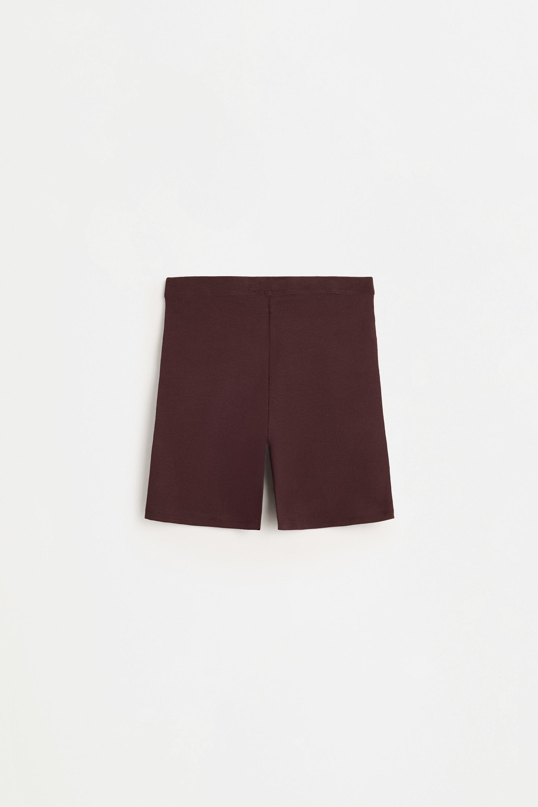 Pack of 2 plain cycling leggings — PALE MAUVE