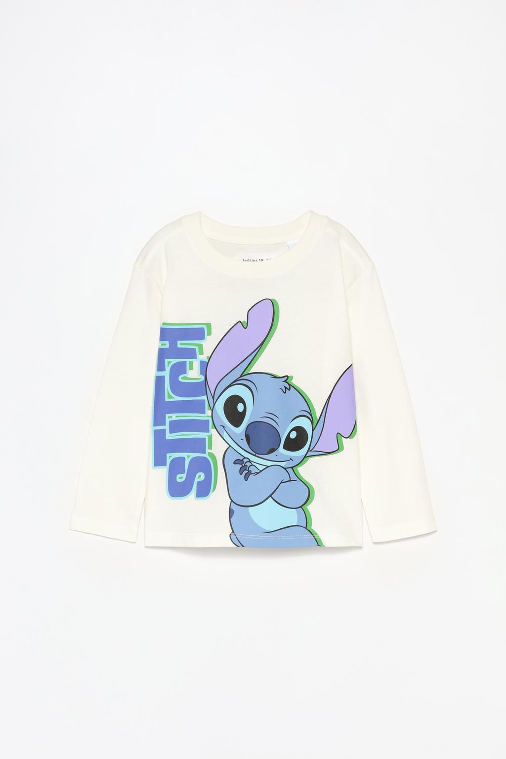 Camiseta manga longa Stitch © Disney