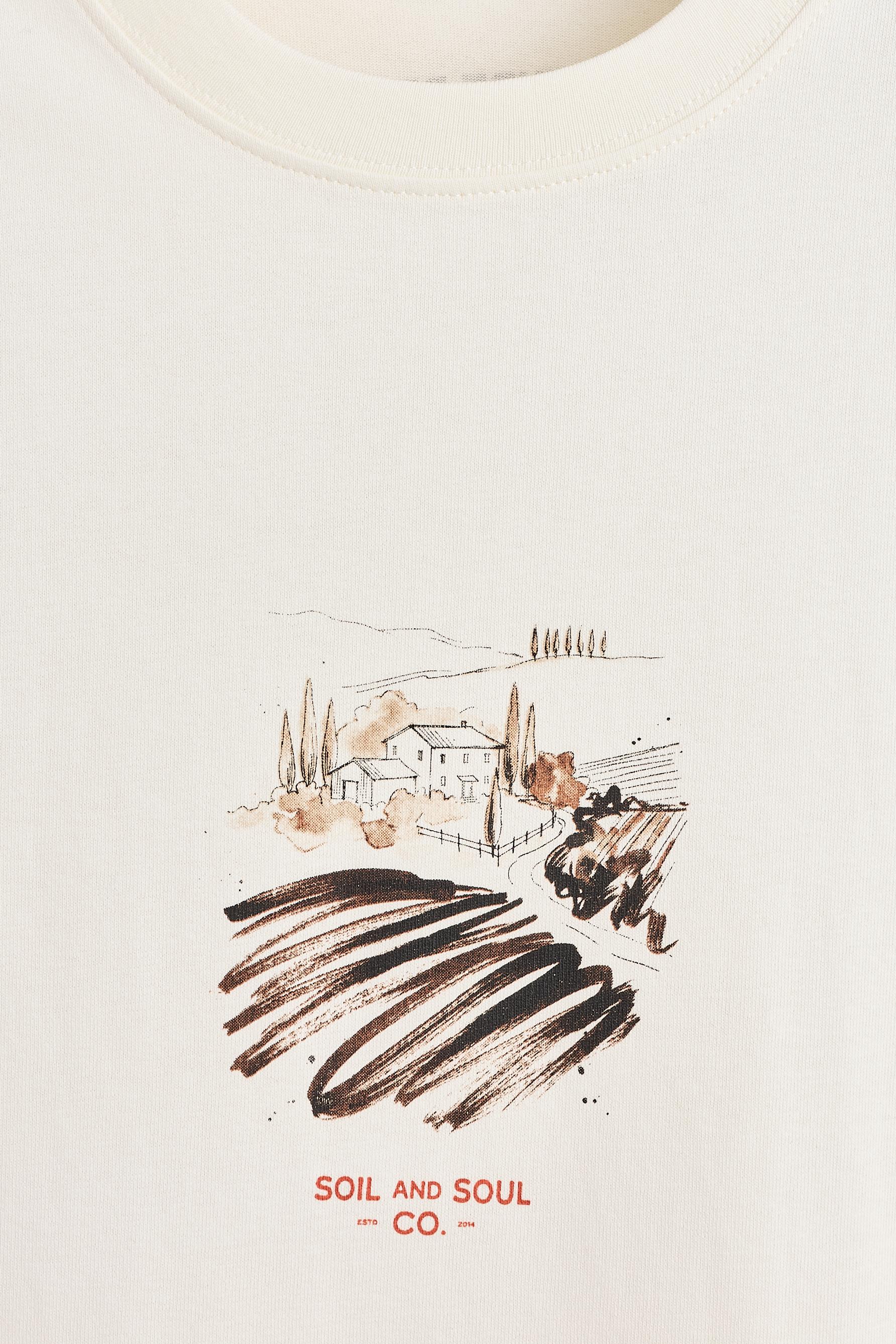 Printed T-shirt — OFF WHITE