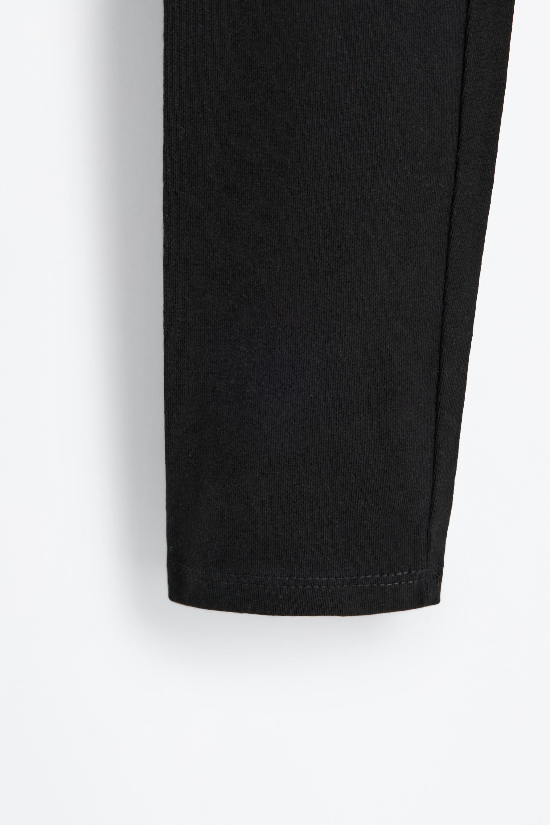 2-Pack of long leggings — BLACK