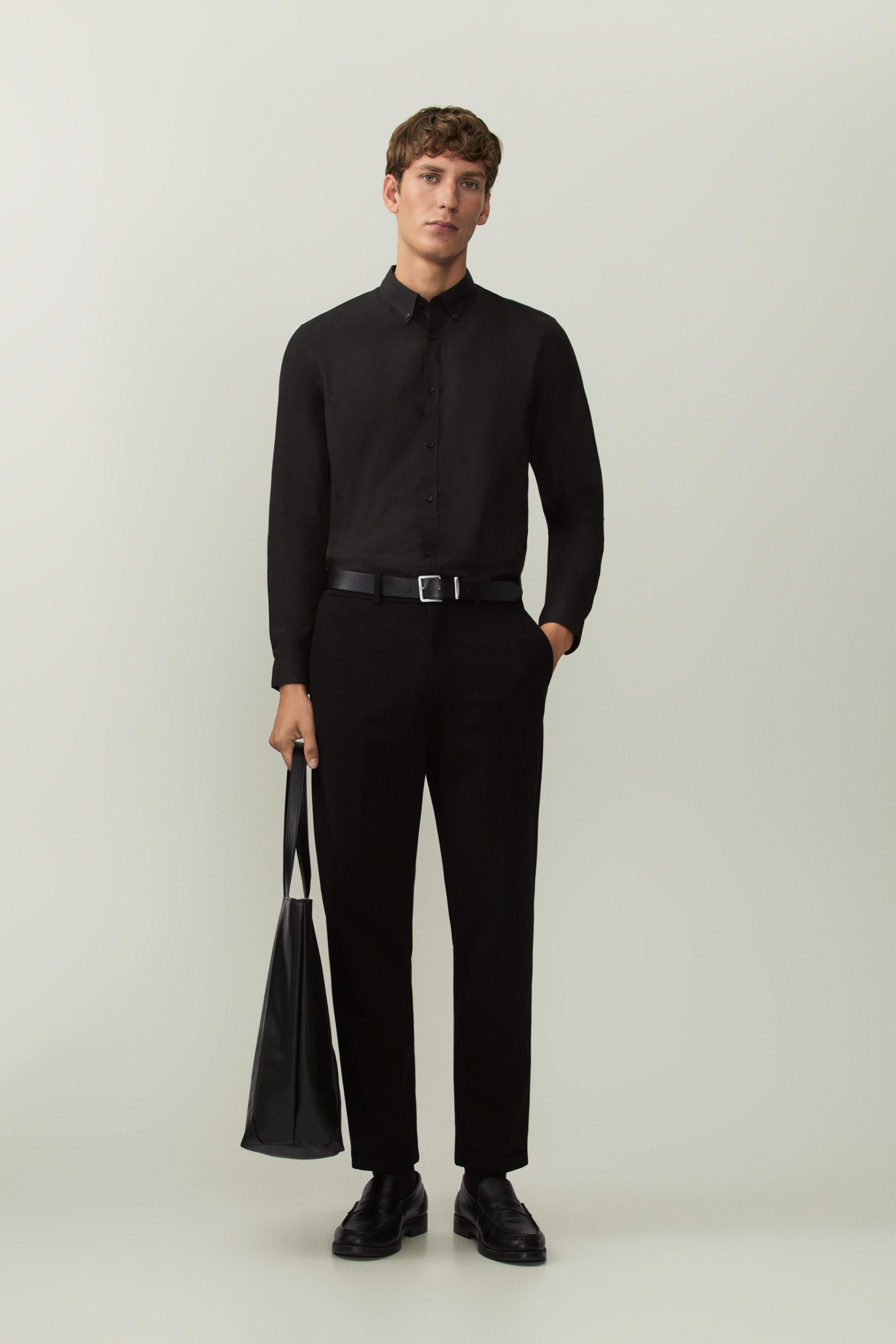 Basic shirt — BLACK