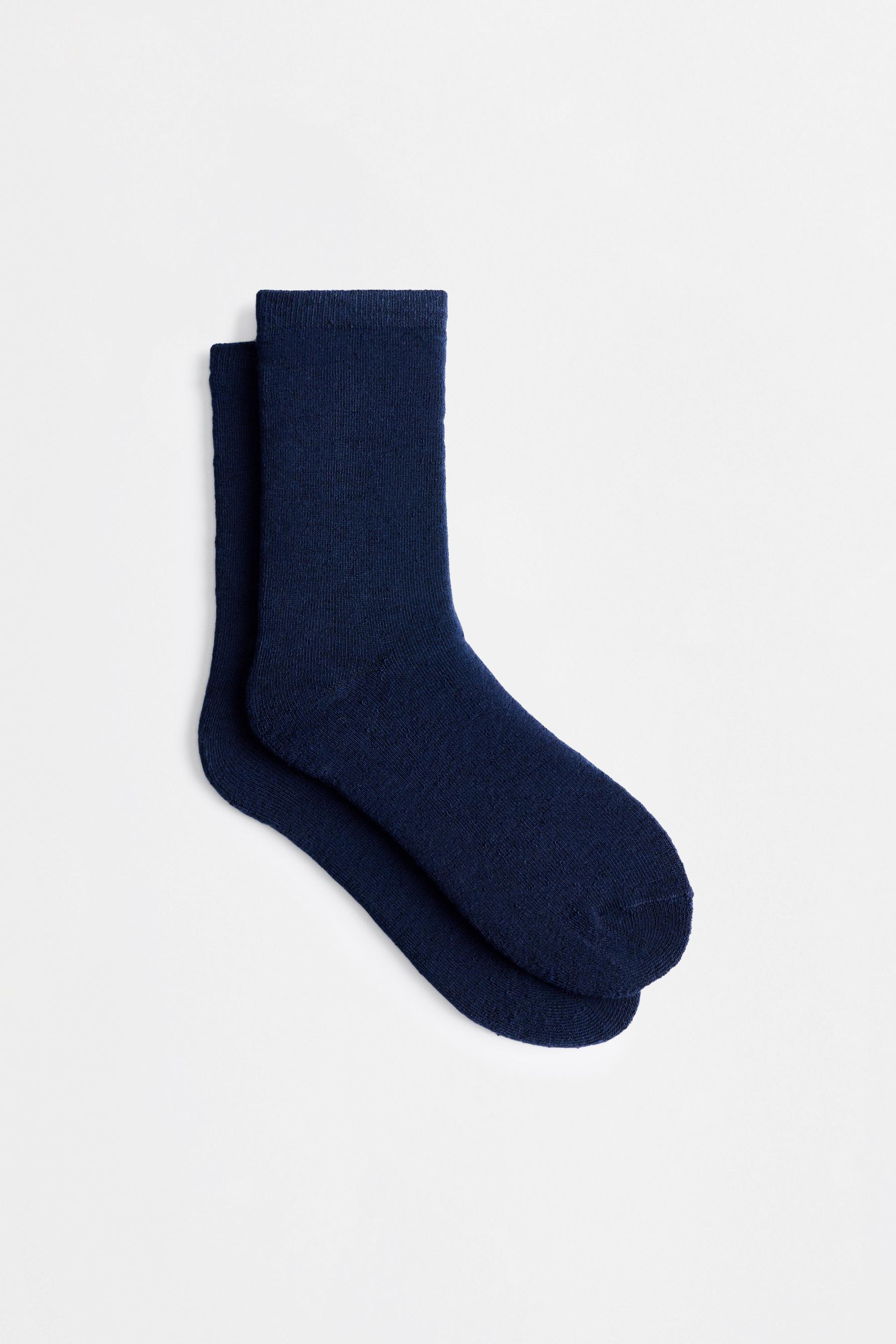 Long socks (2-pack) — DARK BLUE