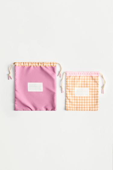 Adjustable bags with label (2-pack) — VARIOUS 2