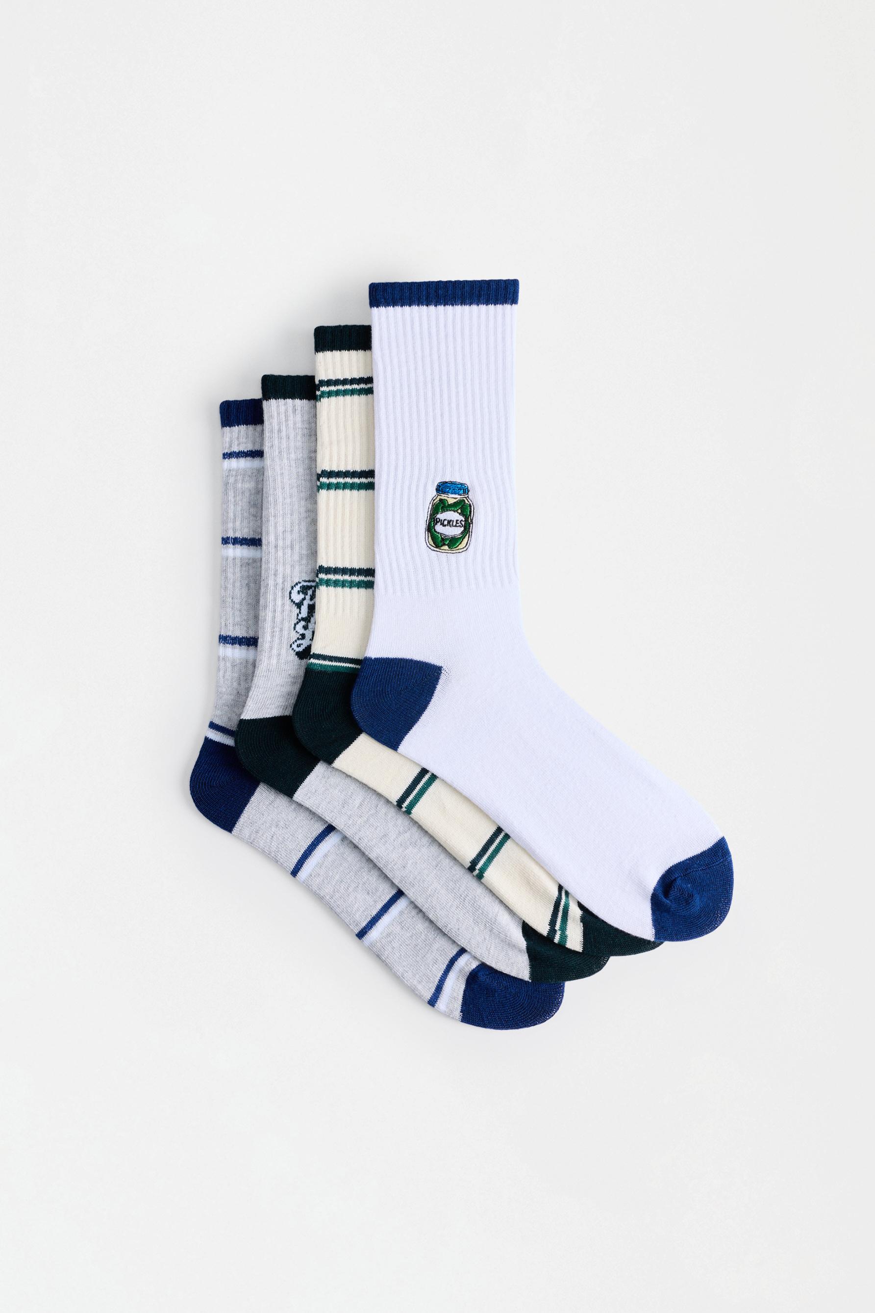 Calcetines largos pickle lover (Pack 4)