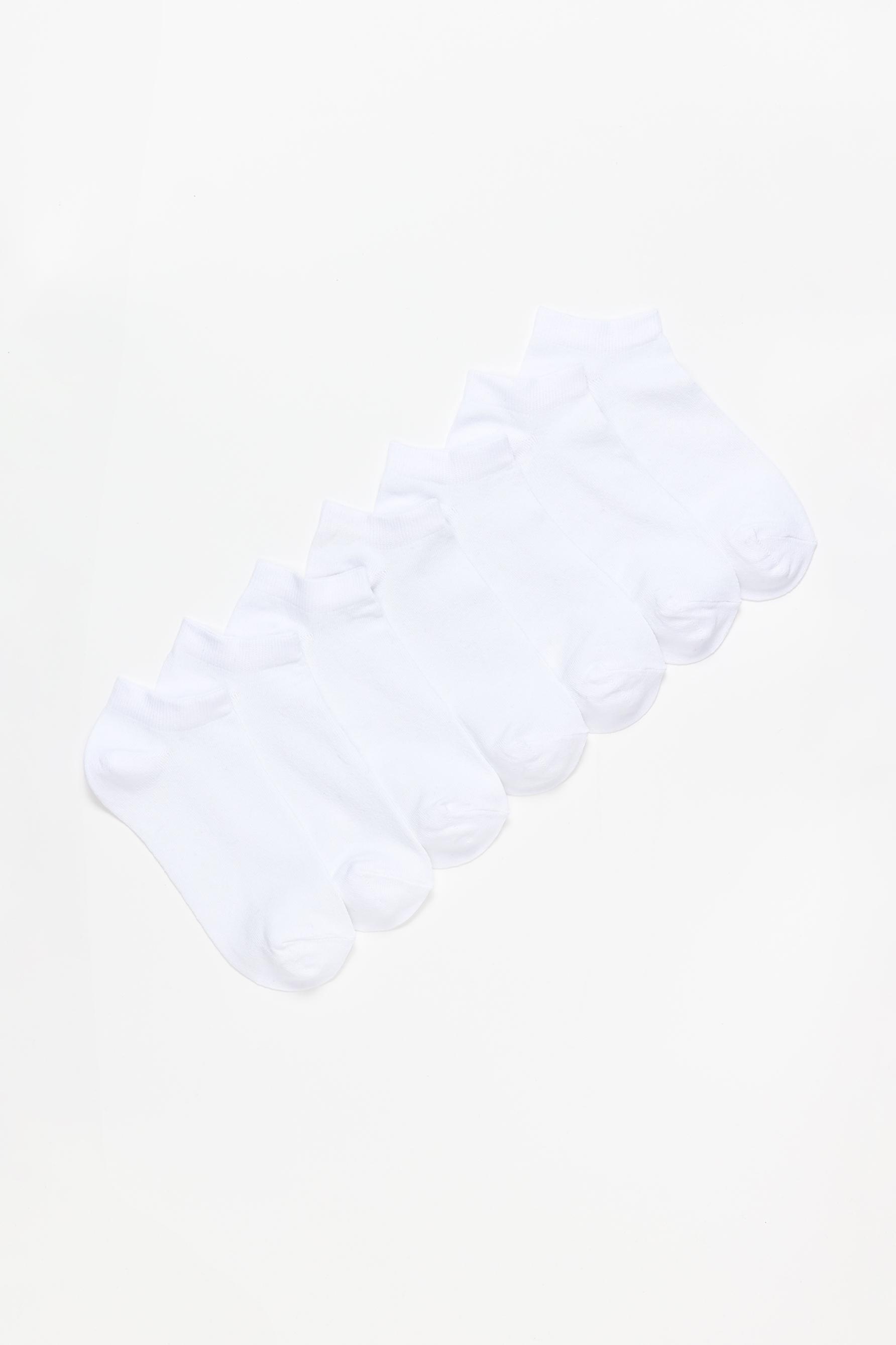 Pack de 7 pares de calcetines invisibles básicos