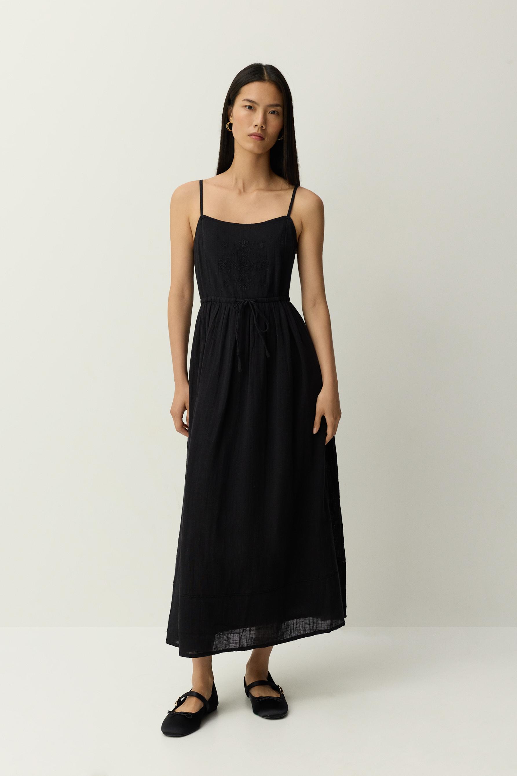 Vestido bordado encaje