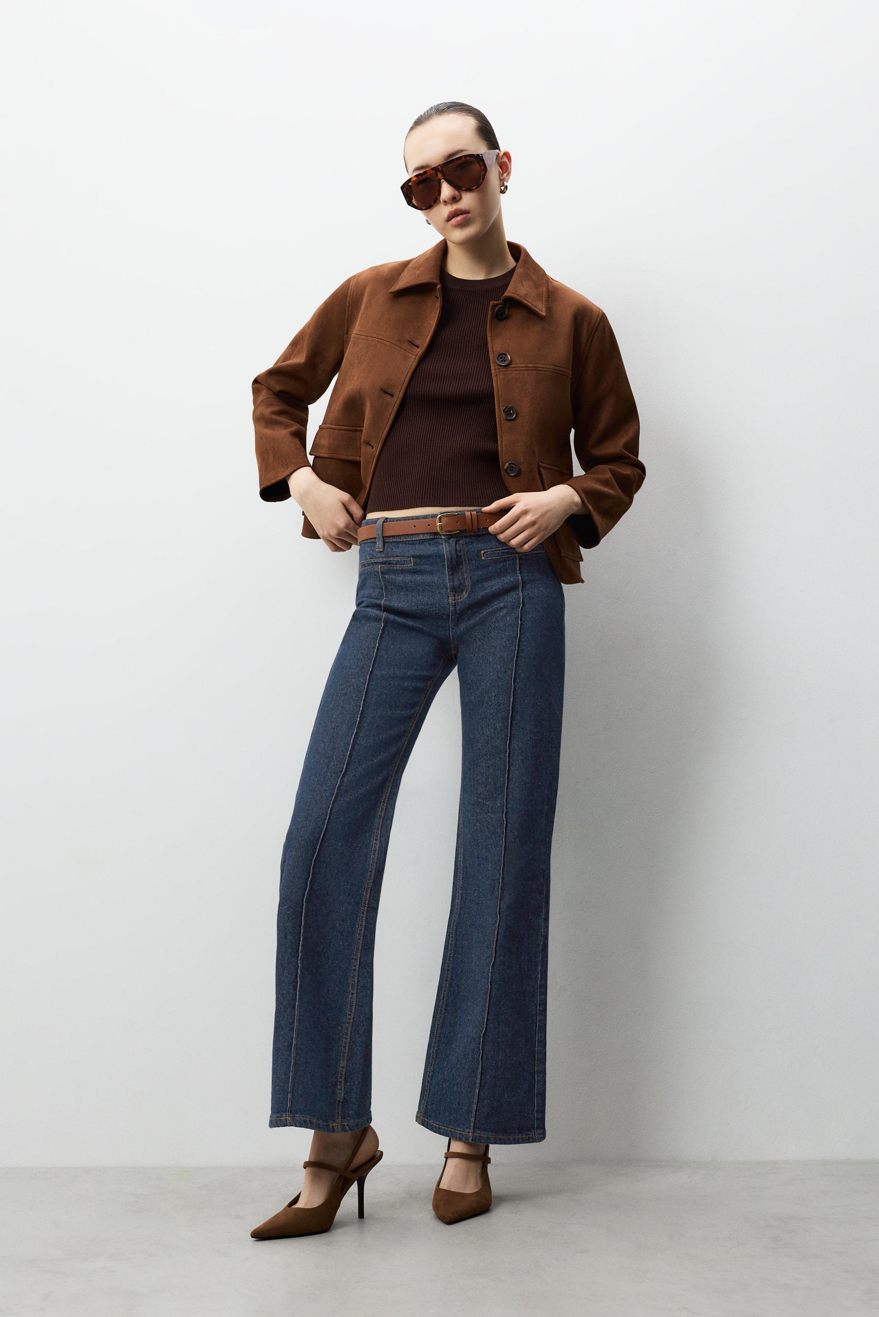 Jeans bootcut nervio