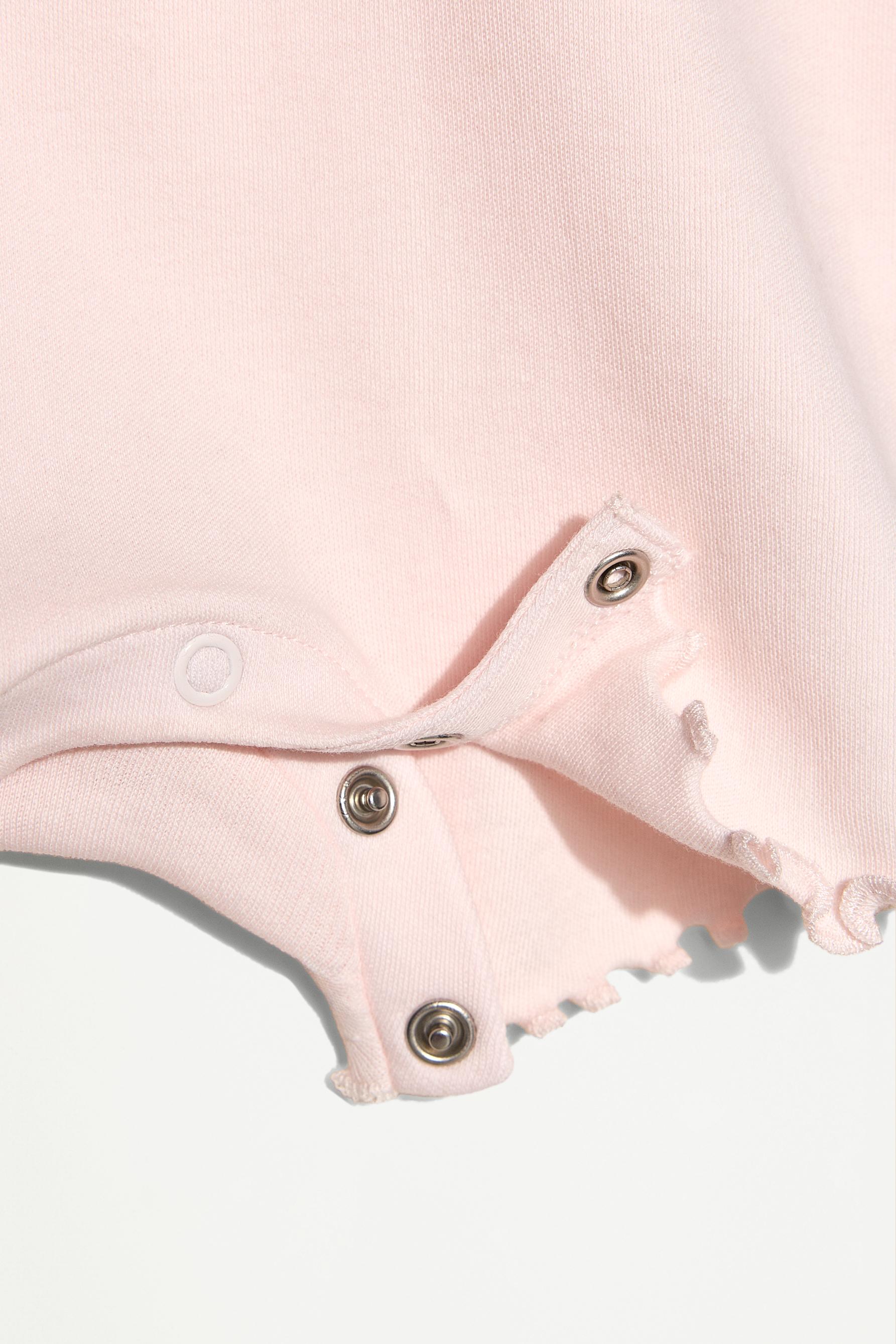 2-pack of short one-piece pyjamas — PASTEL PINK (alternate view)