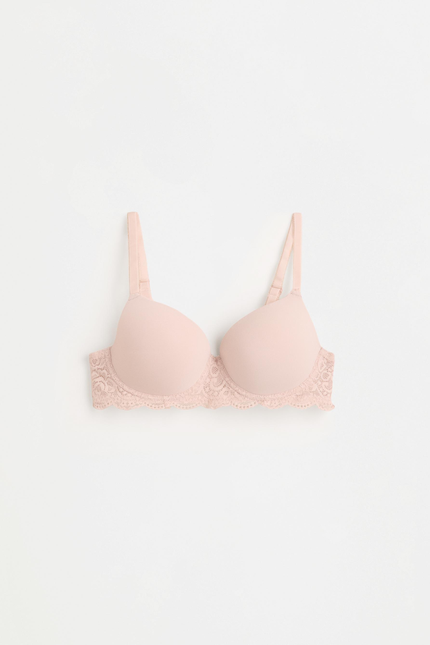 Pack of 2 lace bandeau bras — BLACK