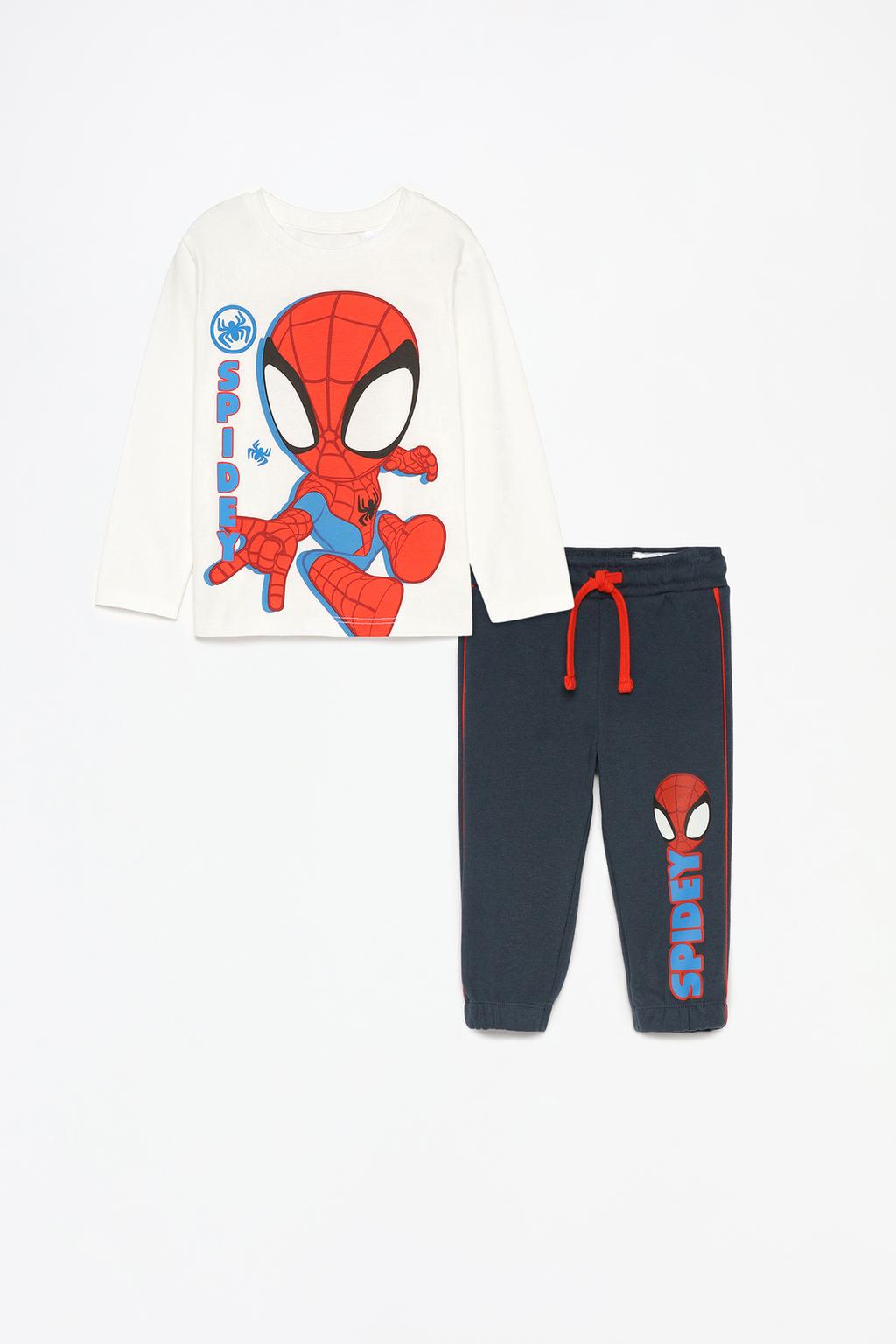 Conxunto camiseta e pantalón Spiderman ©Marvel