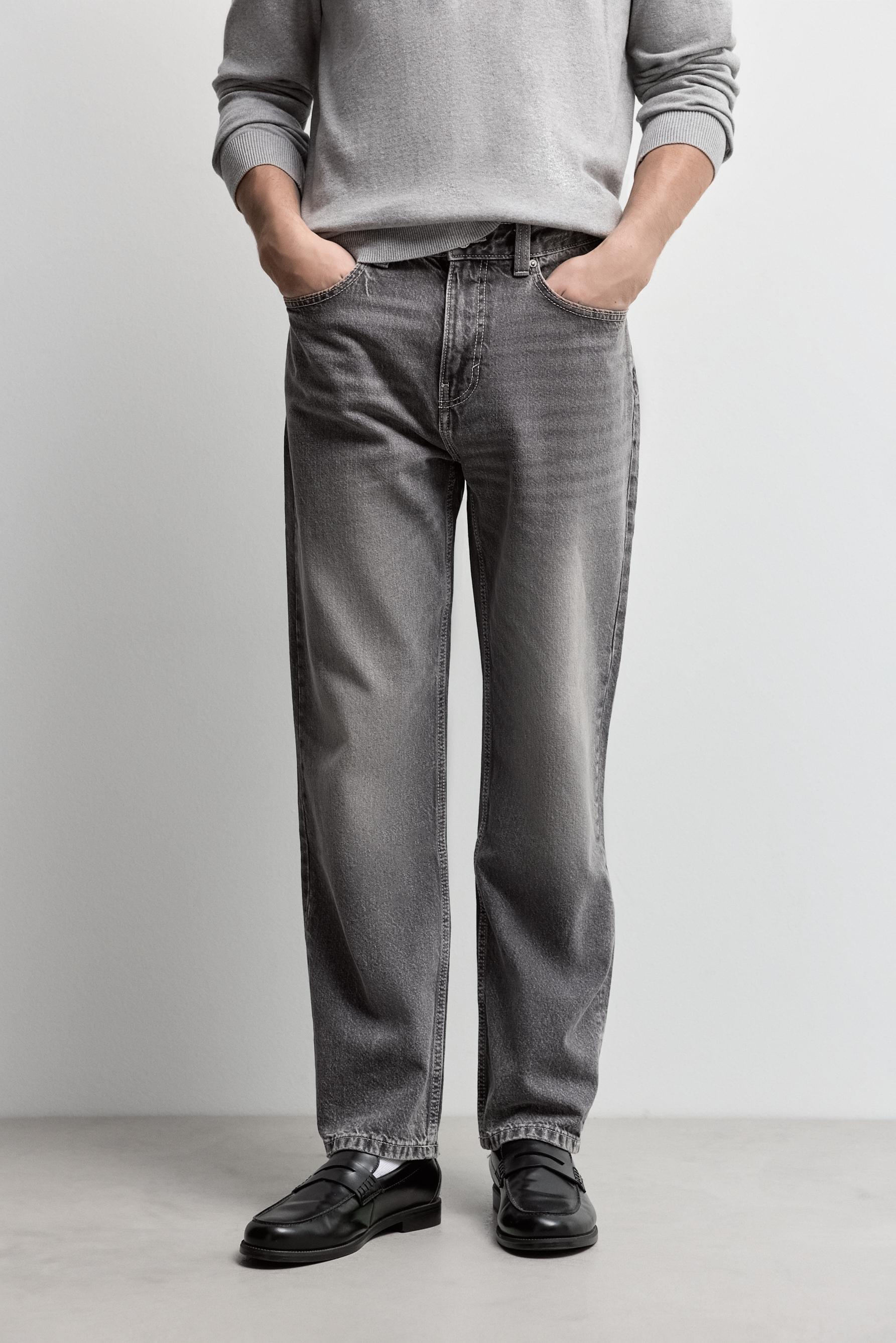 Straight jeans — PALE GREY