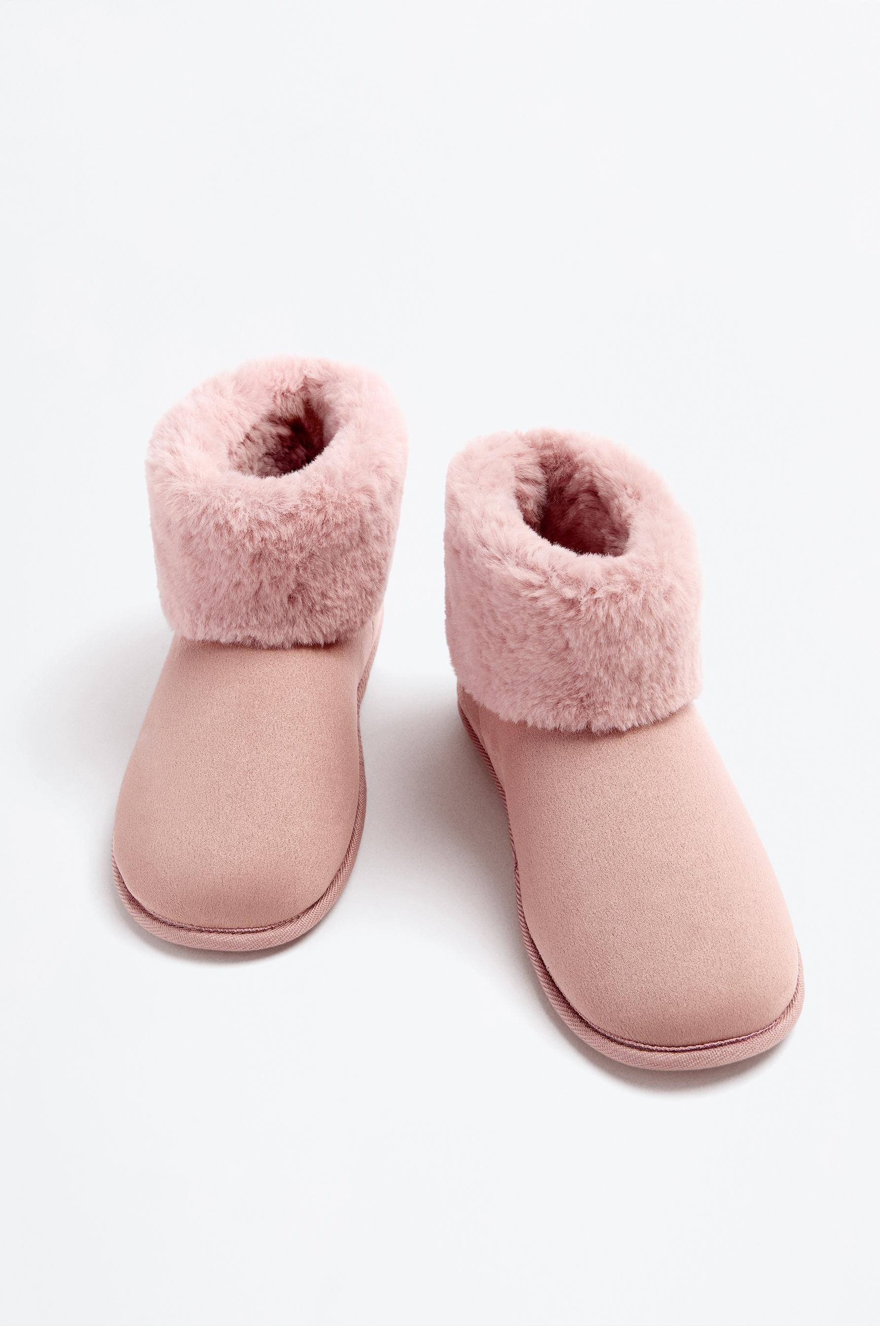 Ankle house slippers — PINK
