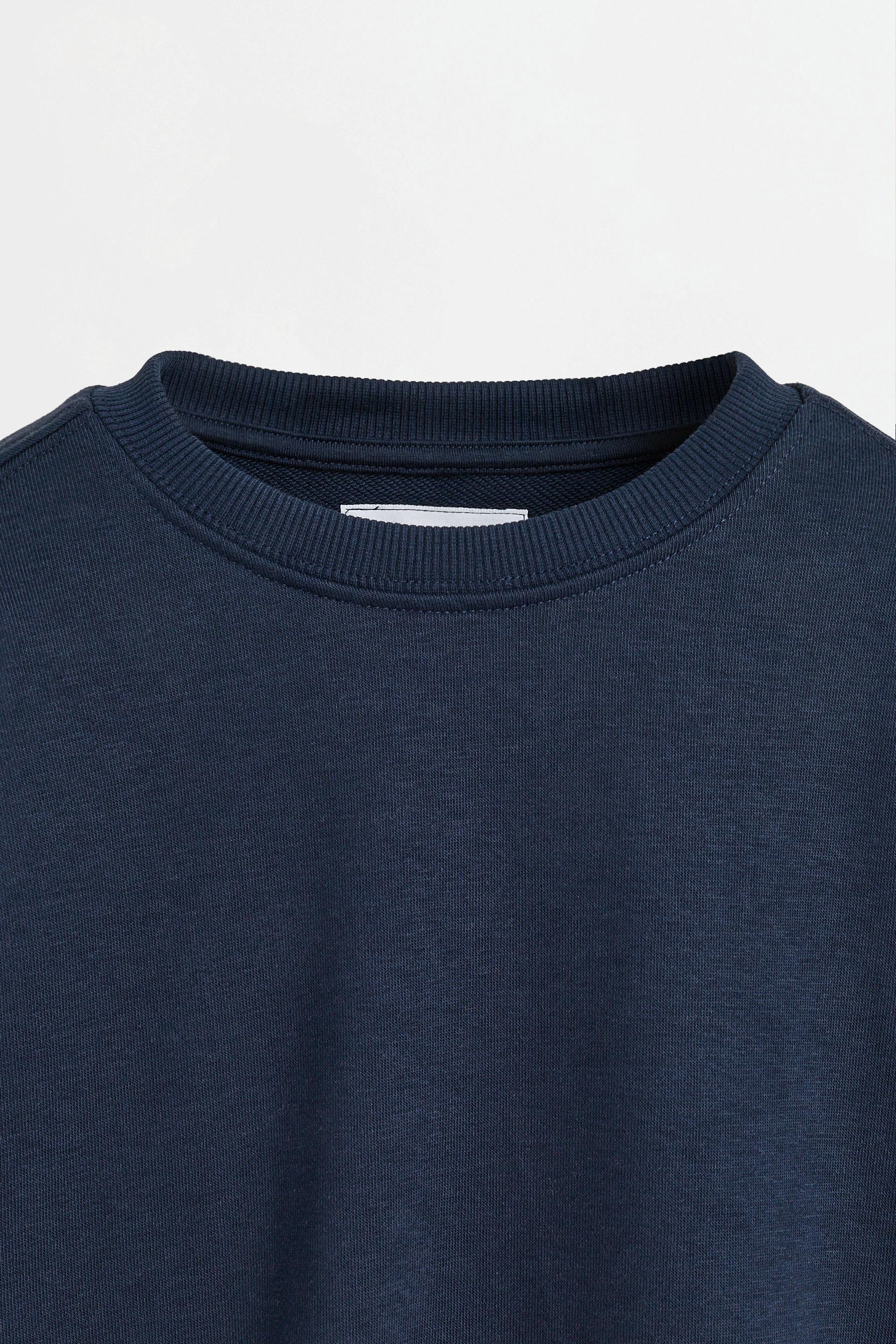 Basic sweatshirt — NAVY