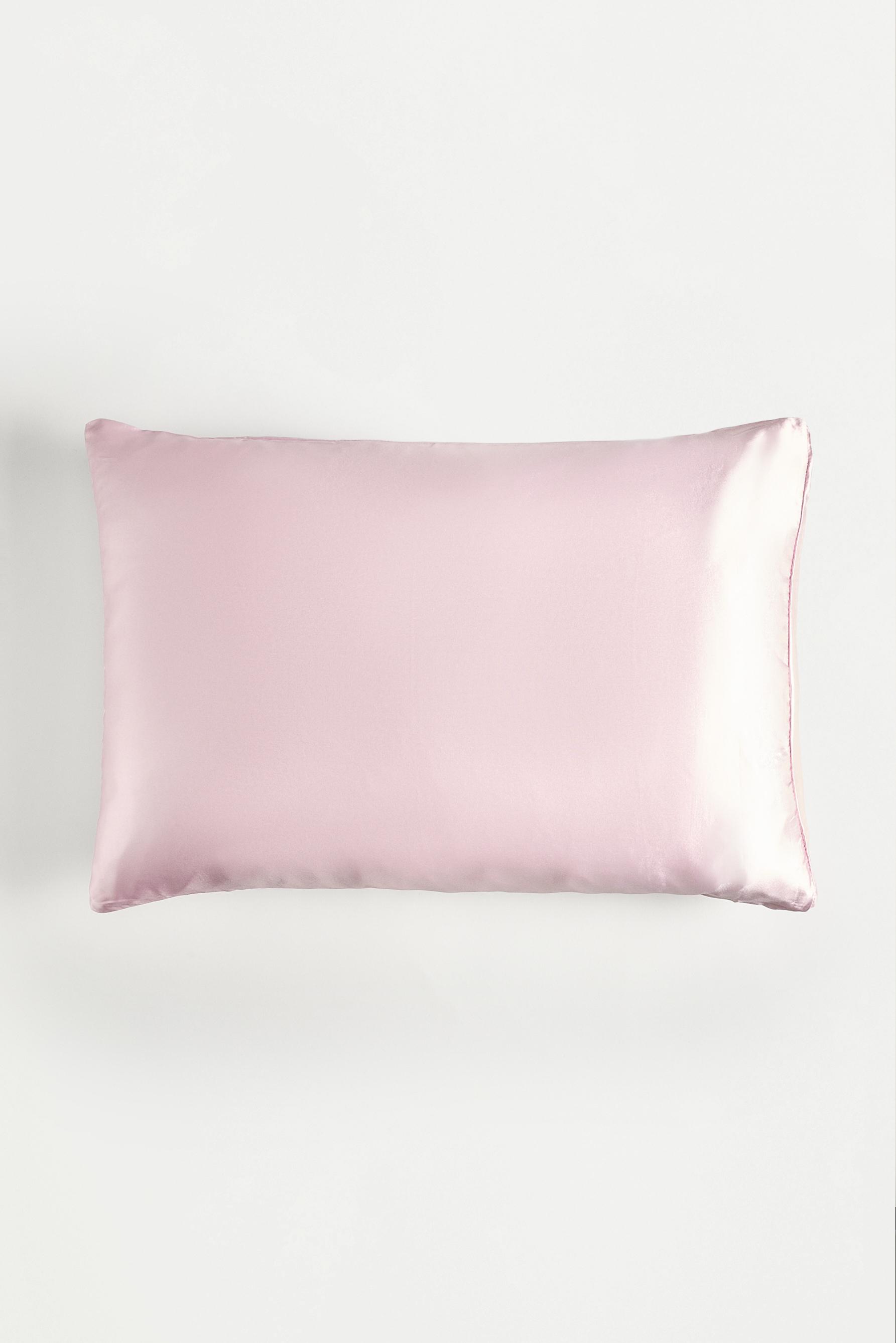 Satin pillowcase — CHALK PINK