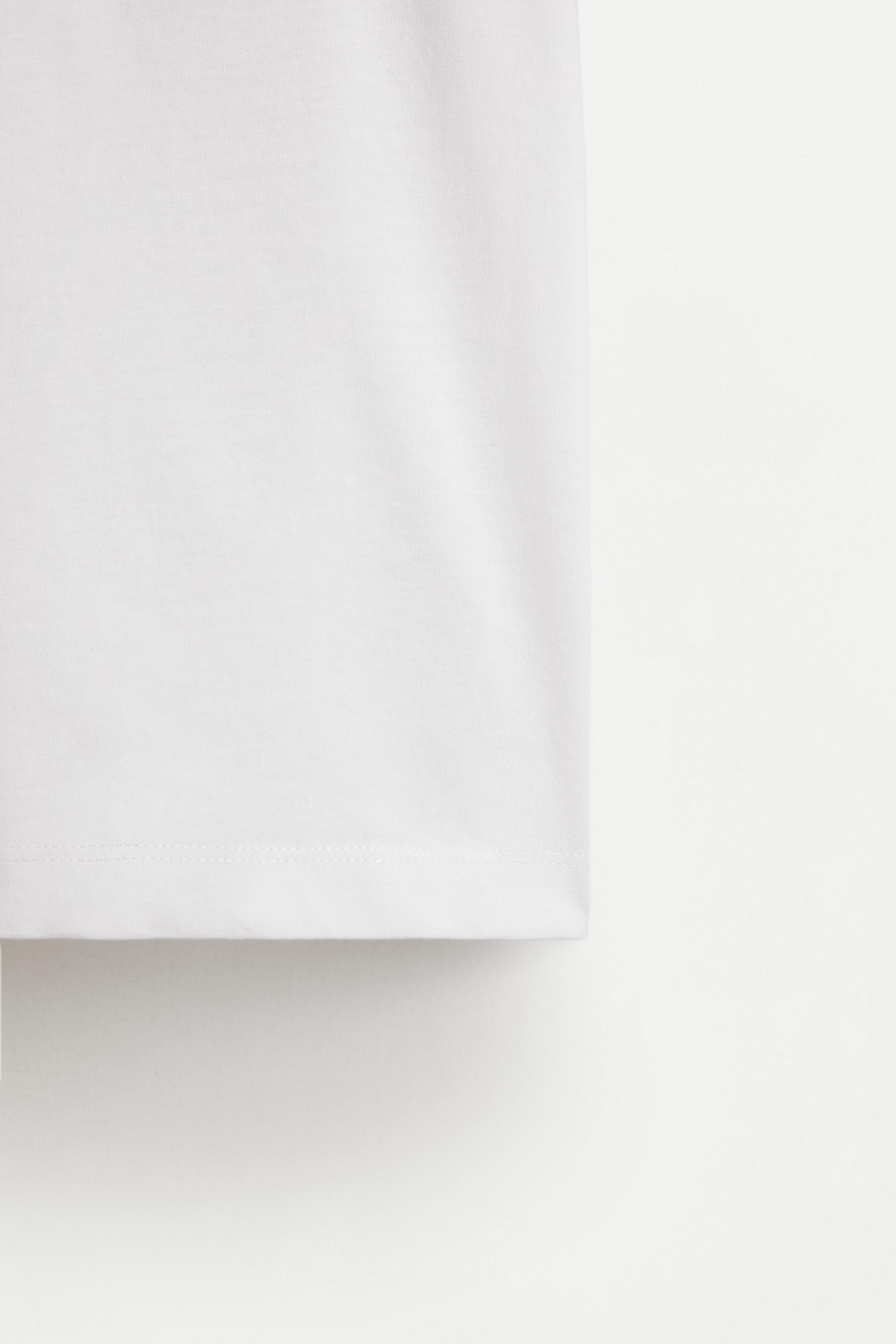 Printed T-shirt — WHITE