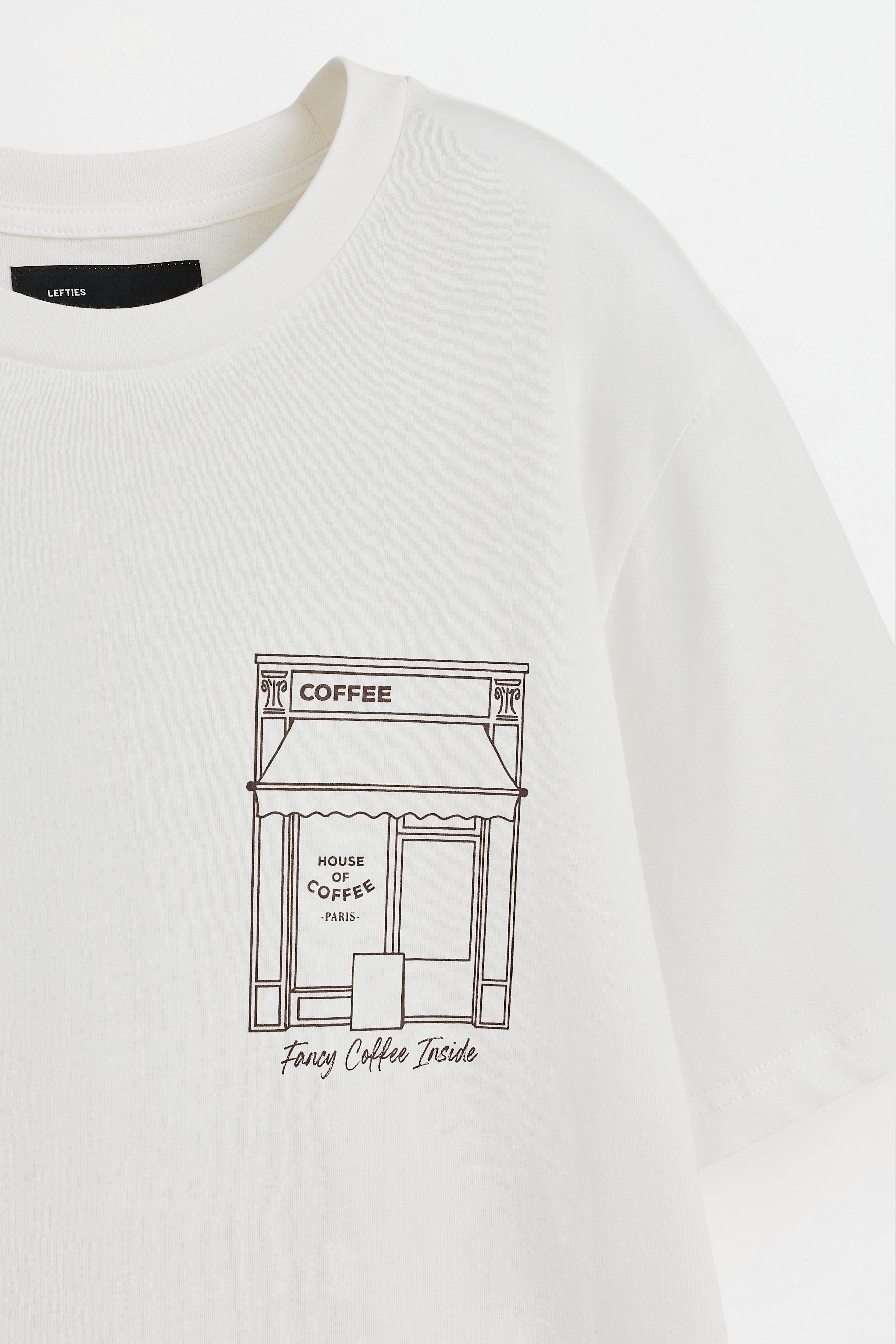 Short printed pajamas — WHITE