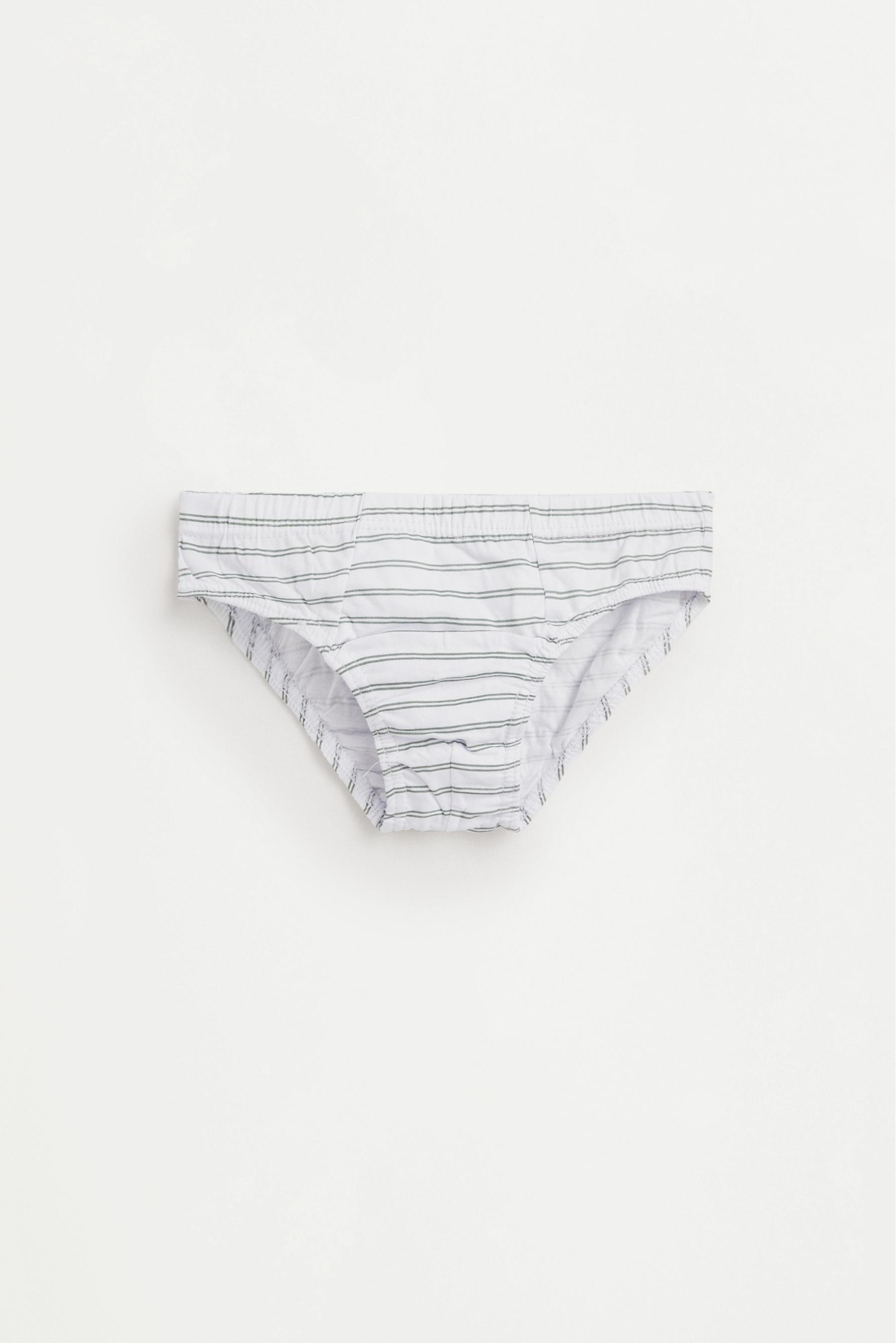 Contrast briefs (7-pack) — GREENISH BLUE